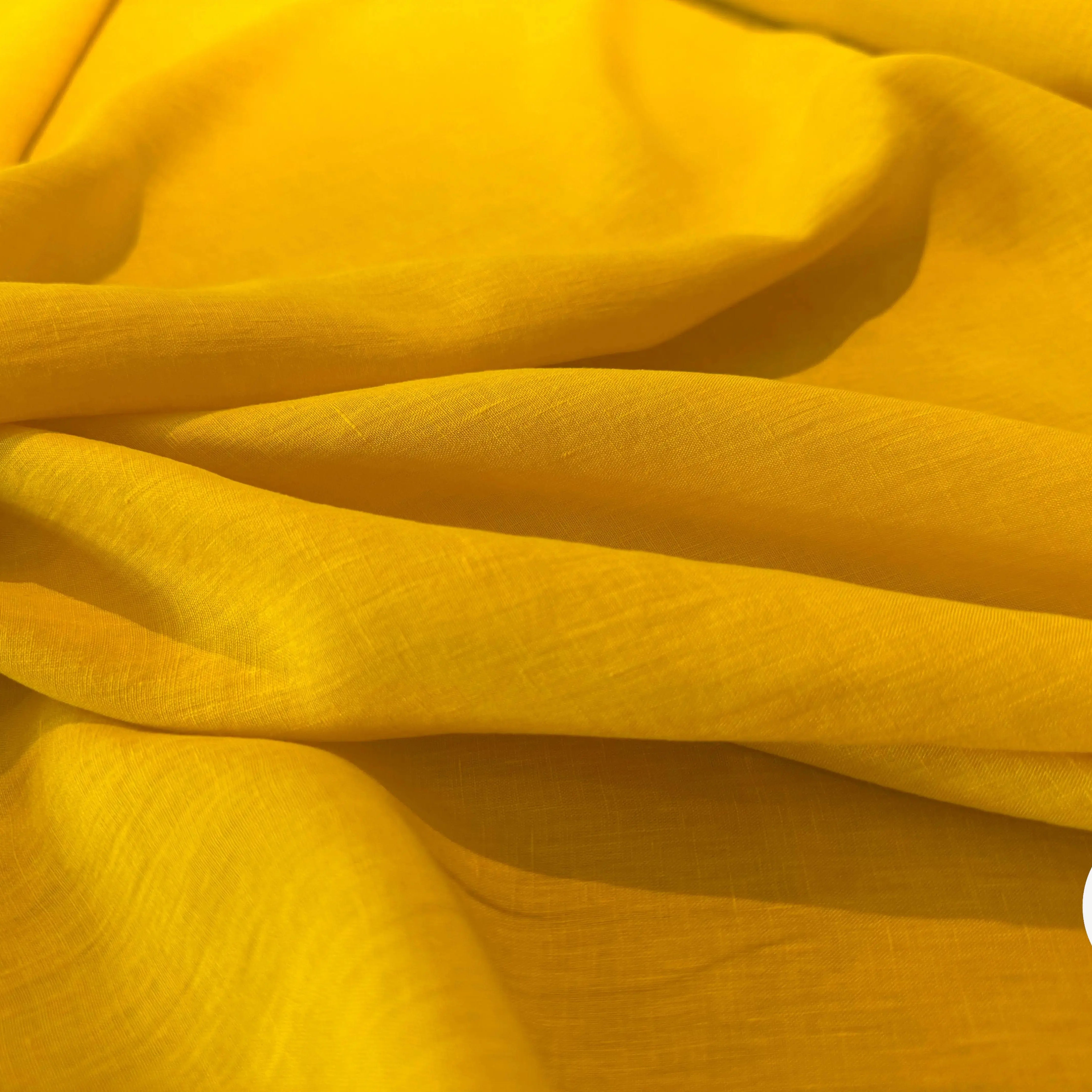 SOFT LINEN VOILE, Mustard - My Little Coupon