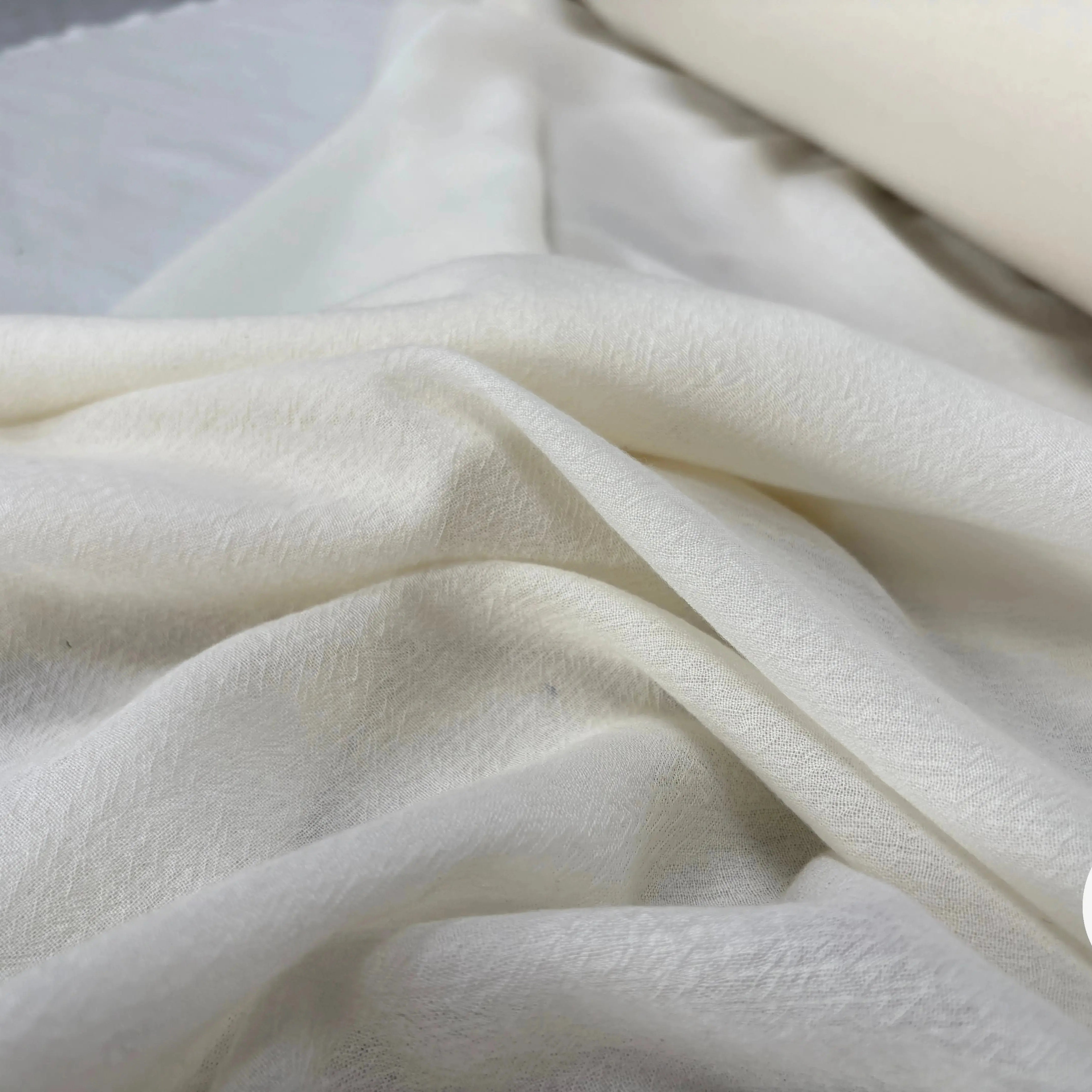 SOFT WOOL GAUZE, Seedpearl Beige - My Little Coupon