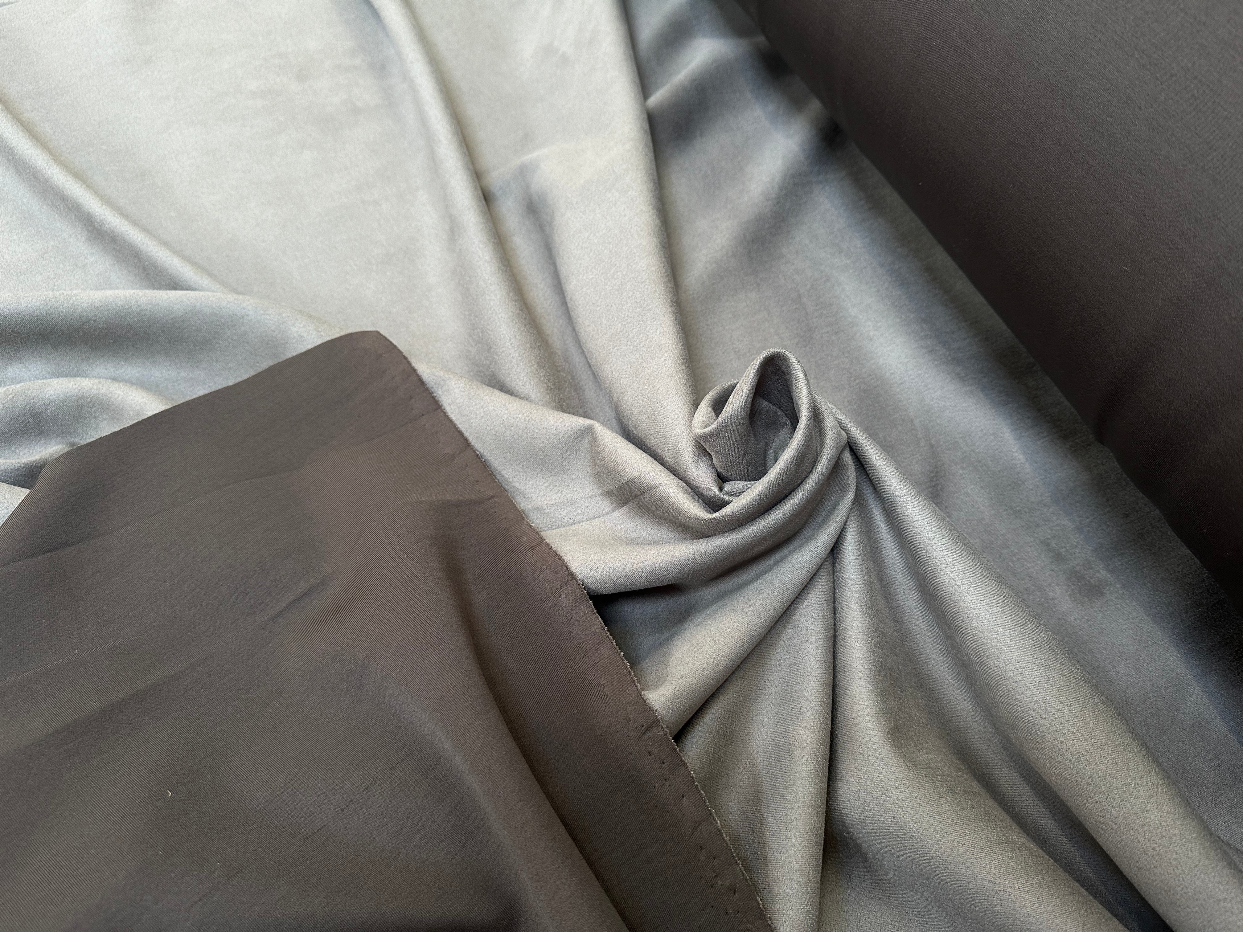 SUEDINE EFFET DAIM DENSE KHAKI GRIS 11%EAÂ - My Little Coupon
