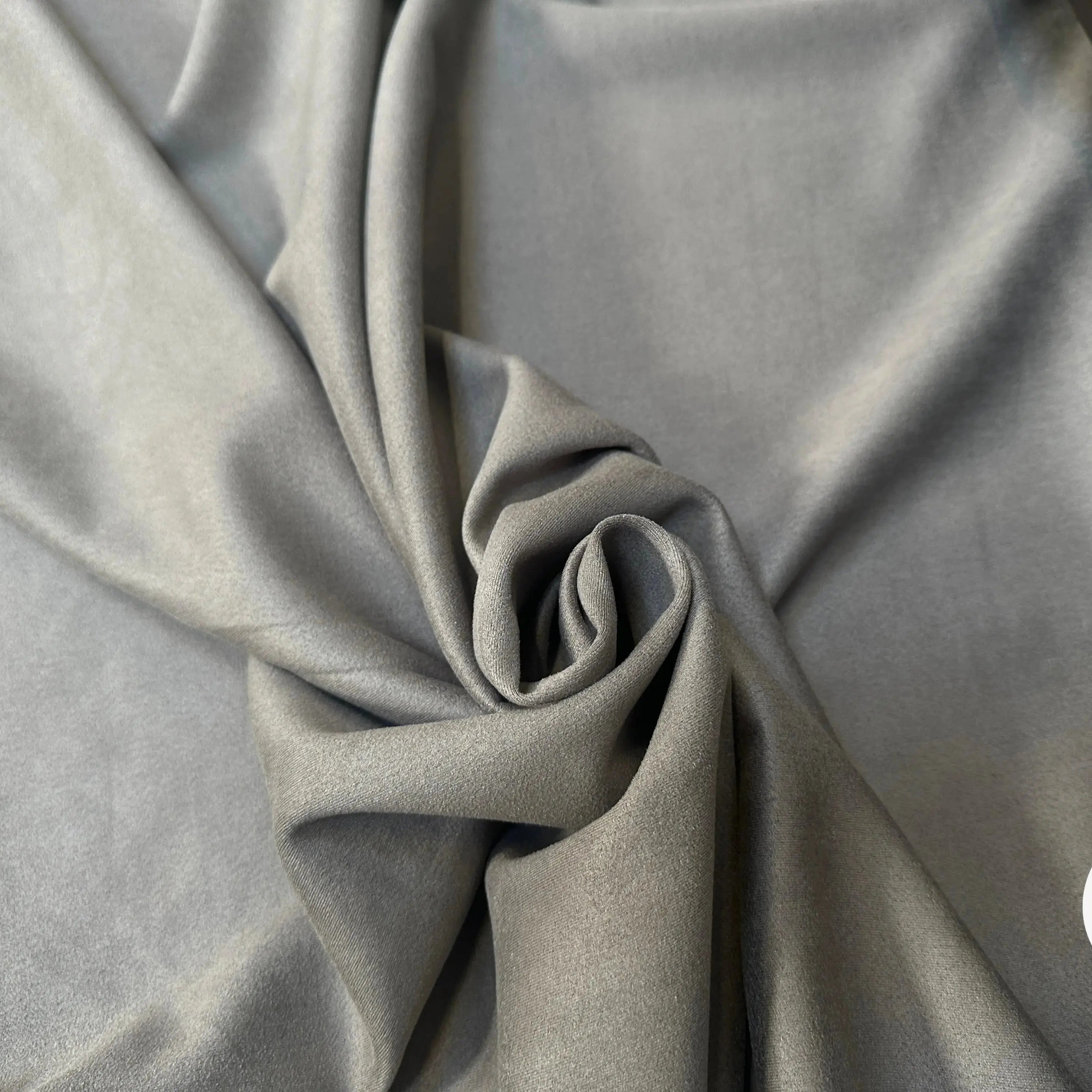 SUEDINE EFFET DAIM DENSE KHAKI GRIS 11%EA - My Little Coupon