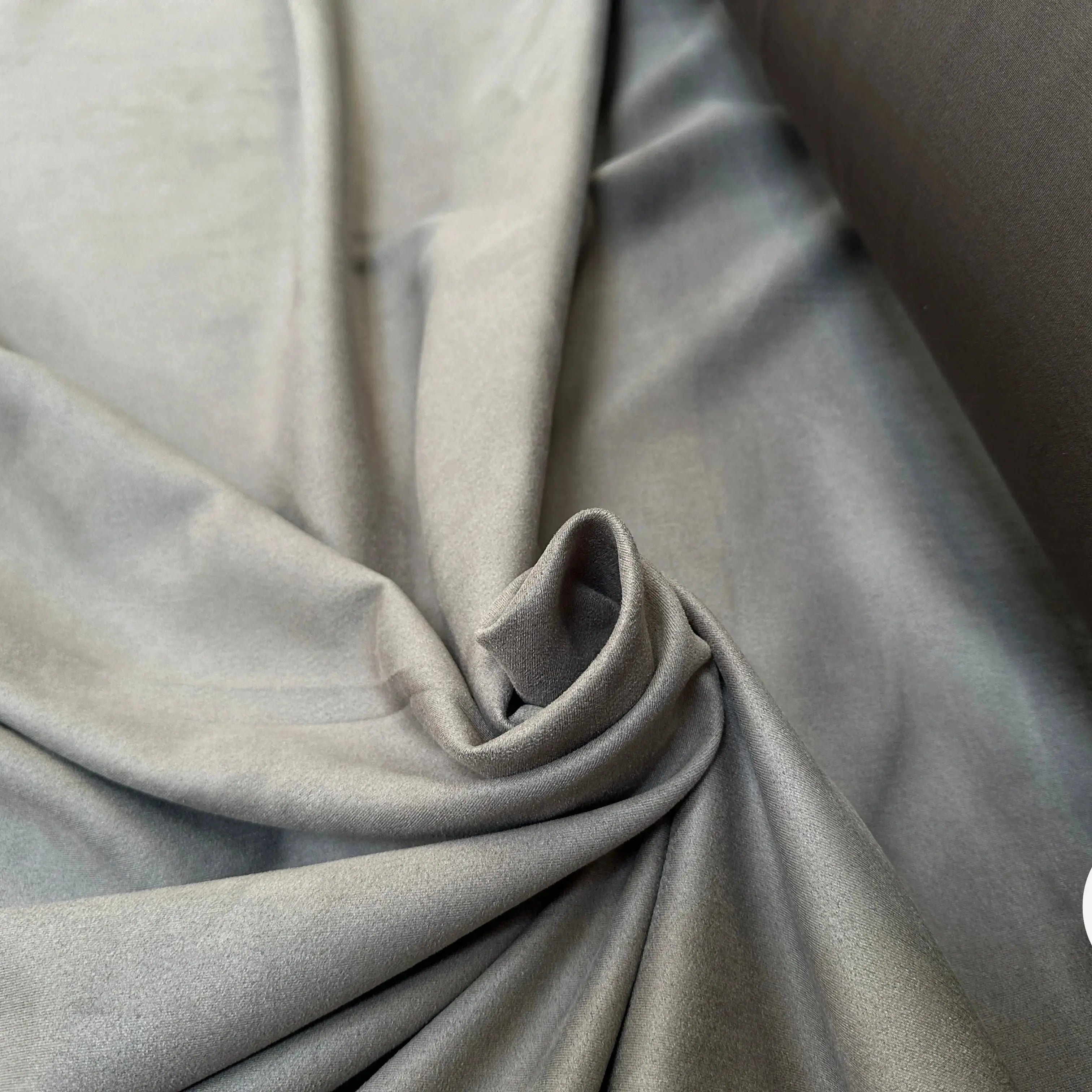 SUEDINE EFFET DAIM DENSE KHAKI GRIS 11%EA - My Little Coupon