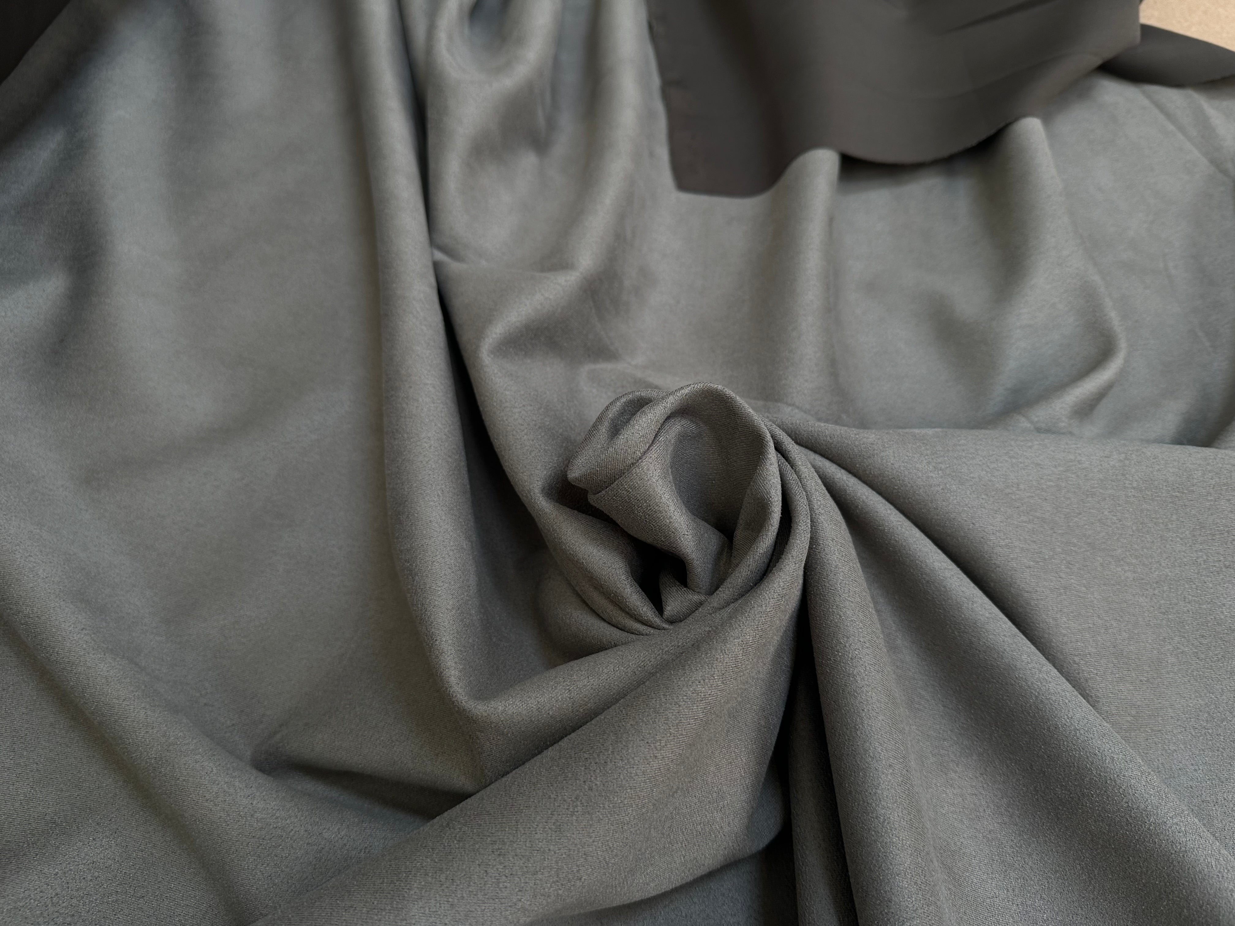 SUEDINE EFFET DAIM DENSE KHAKI GRIS 11%EAÂ - My Little Coupon