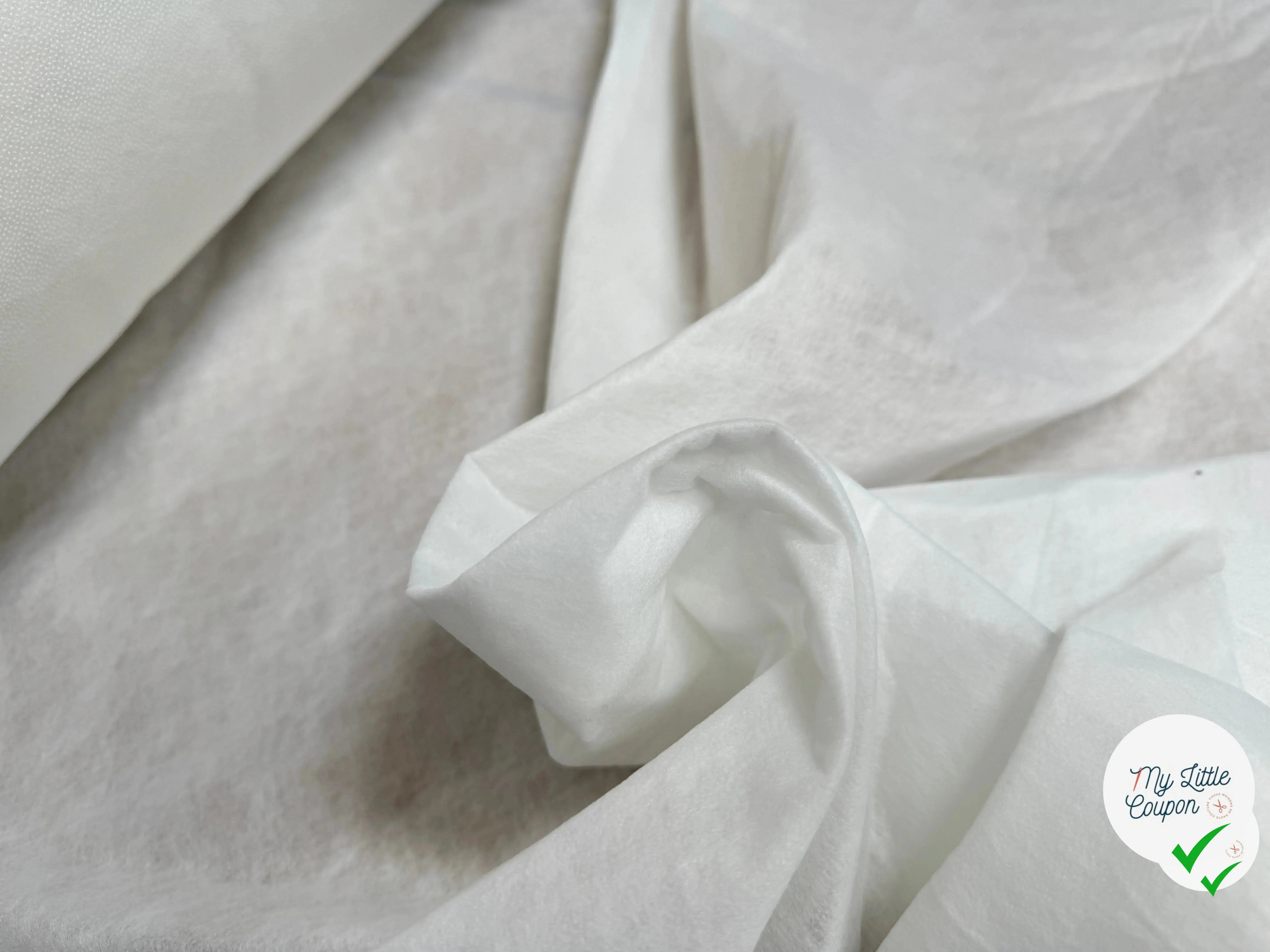 THERMOCOLLANT CONTRECOLLE OUATE BLANC - My Little Coupon