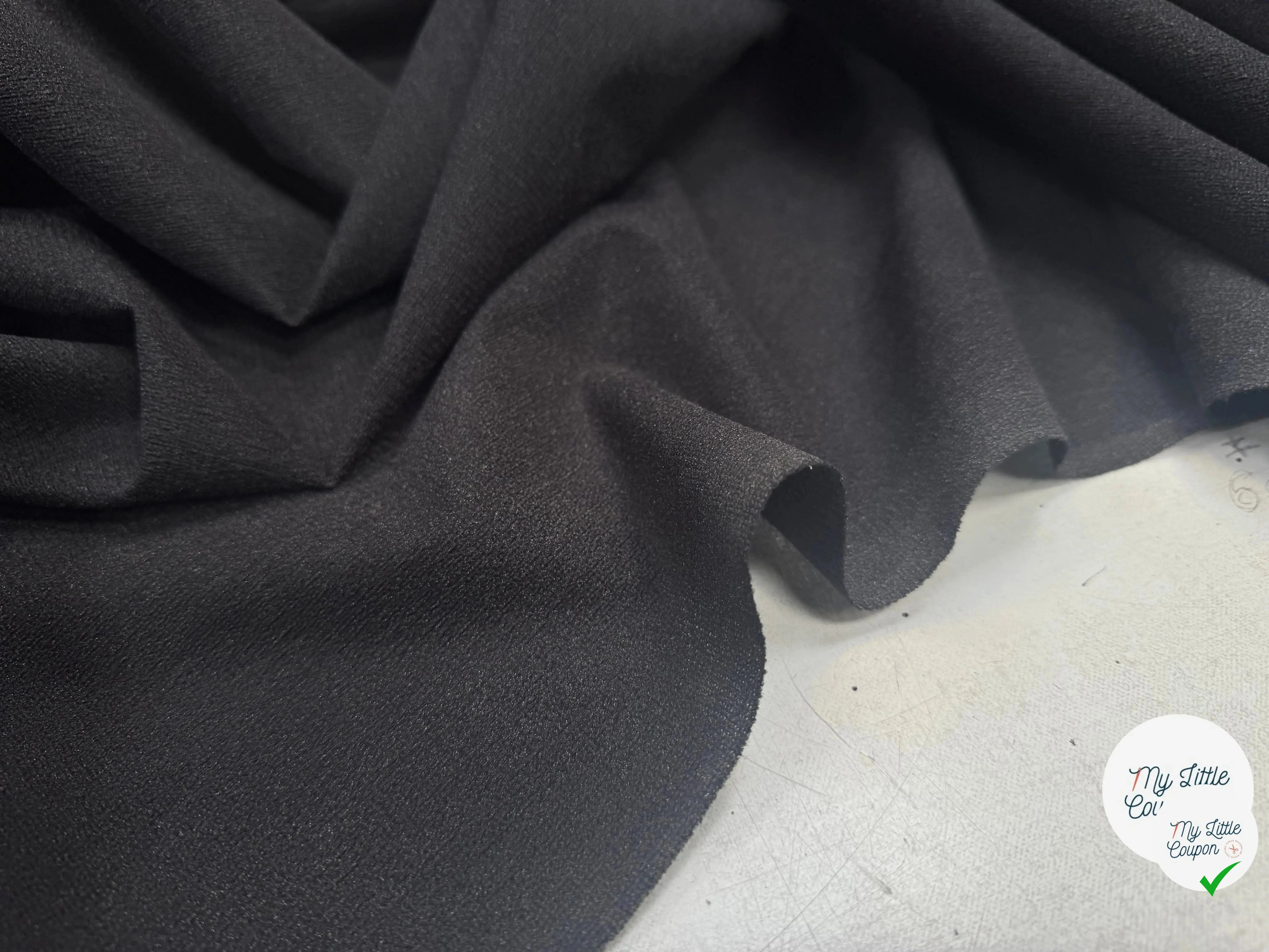 THERMOCOLLANT MAILLE NOIR EPAISSE - My Little Coupon