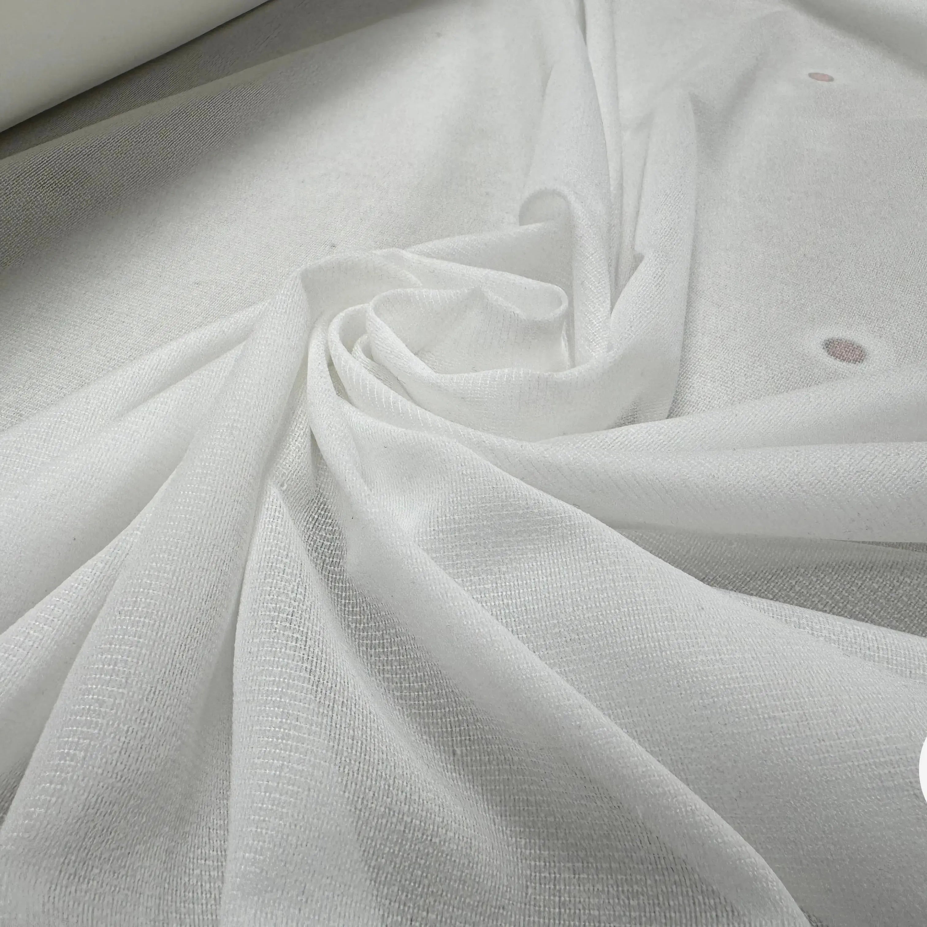 THERMOCOLLANT MAILLE TISSÉ A L'HORIZONTAL MILKY WHITE - My Little Coupon