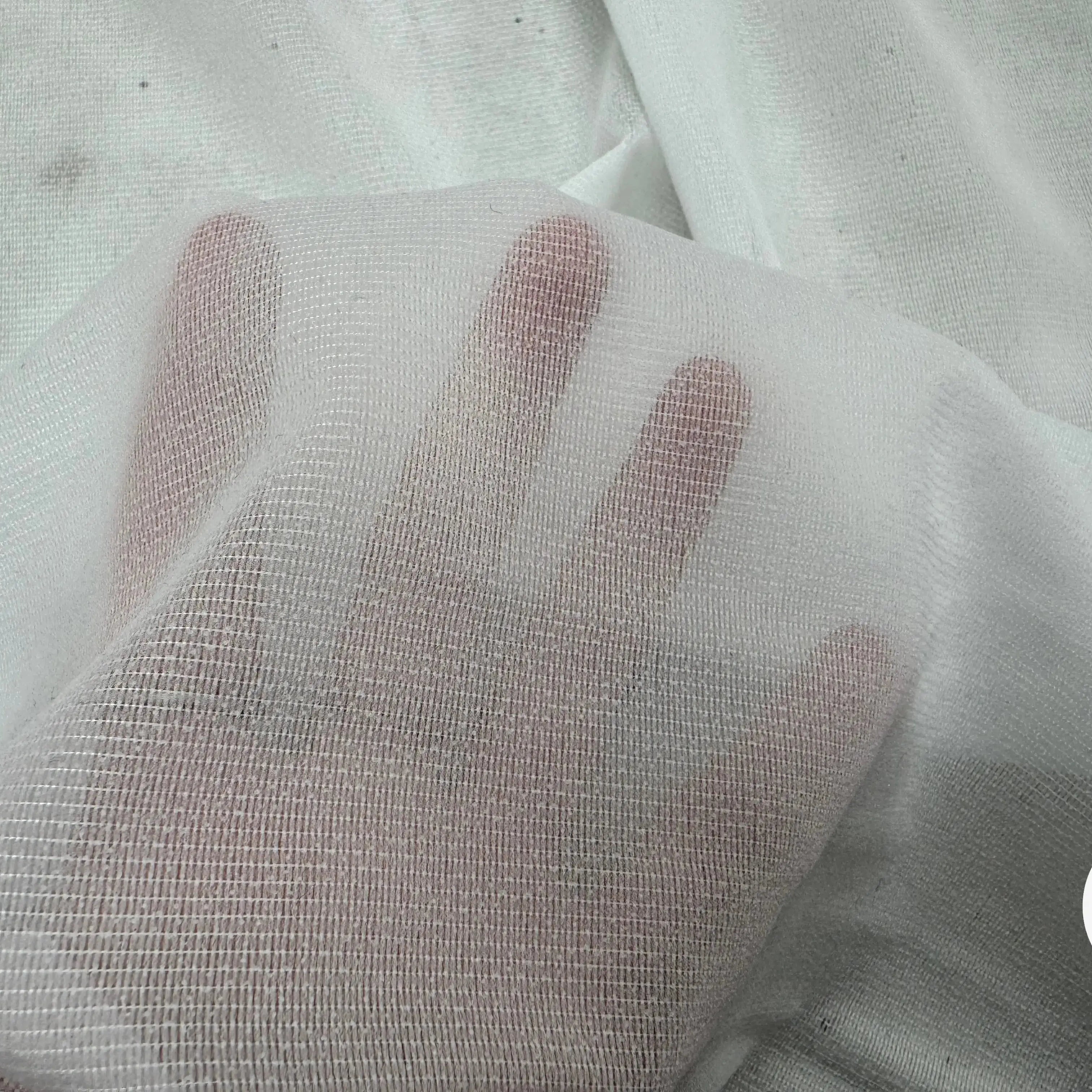 THERMOCOLLANT MAILLE TISSÉ A L'HORIZONTAL MILKY WHITE - My Little Coupon