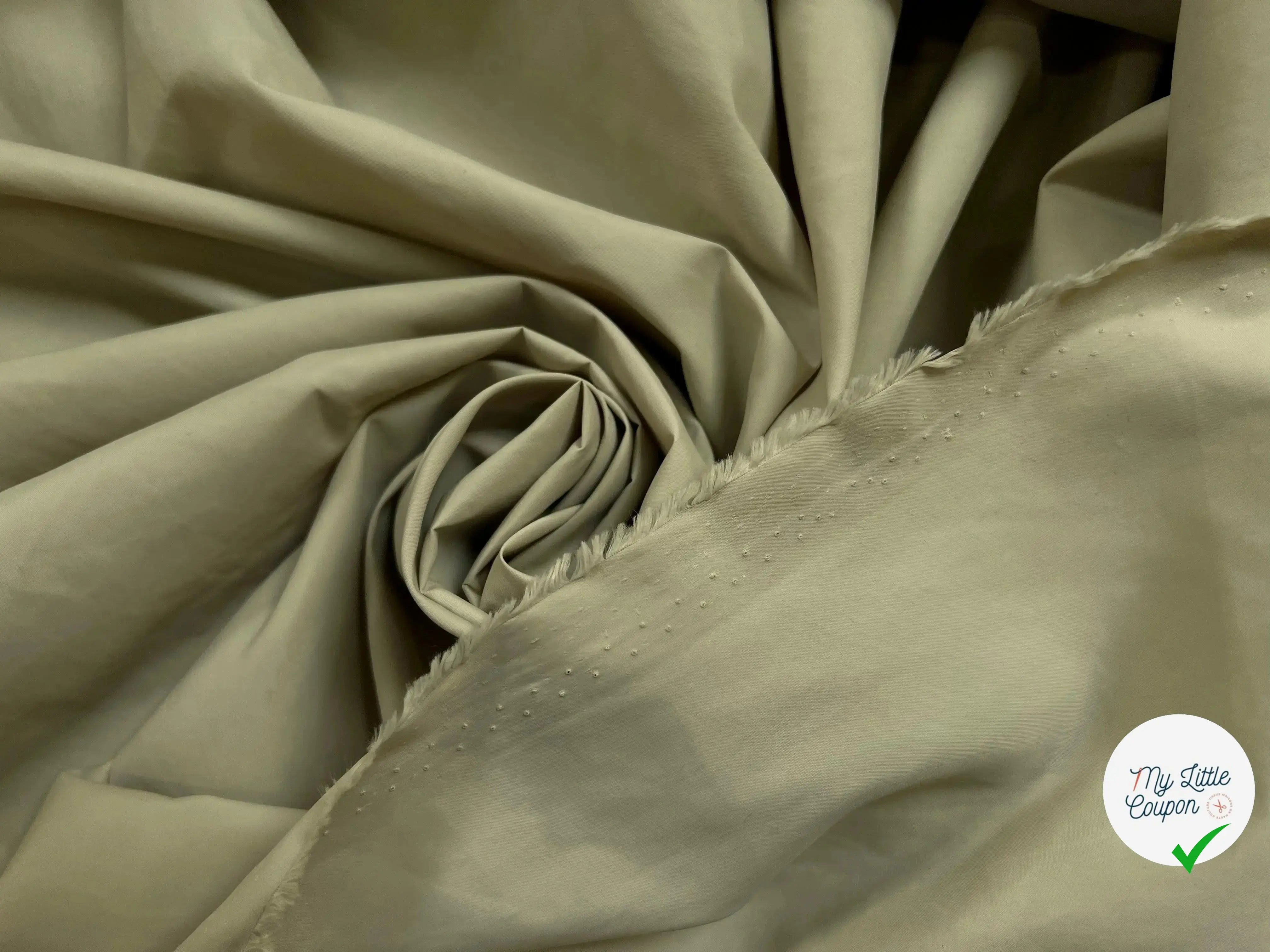 TISSU COUPE VENT BEIGE SABLE - My Little Coupon - tissu - coudre