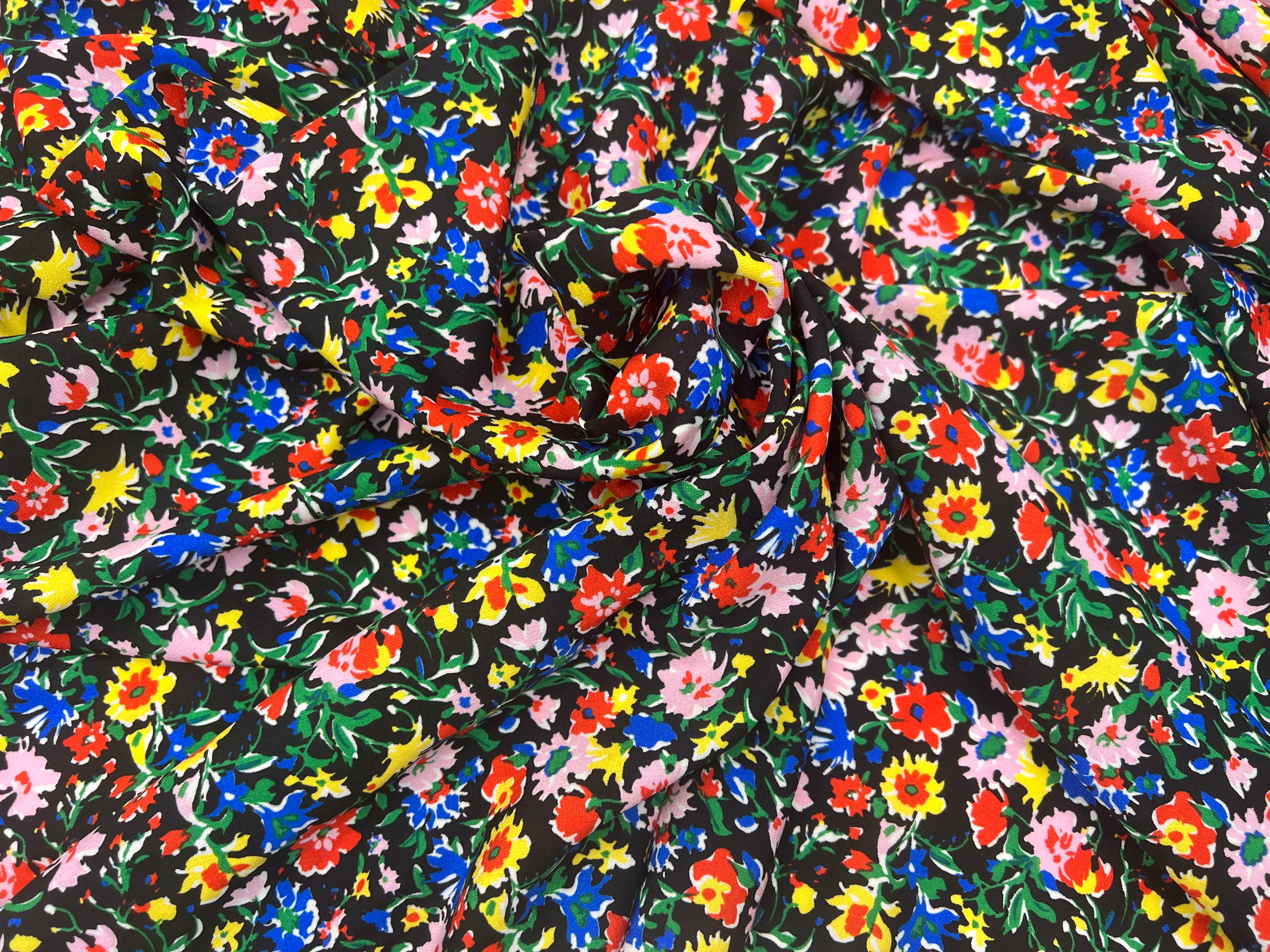 TISSU FLUIDE FLEURS & PARFUM DE PRINTEMPS MLC INTERN