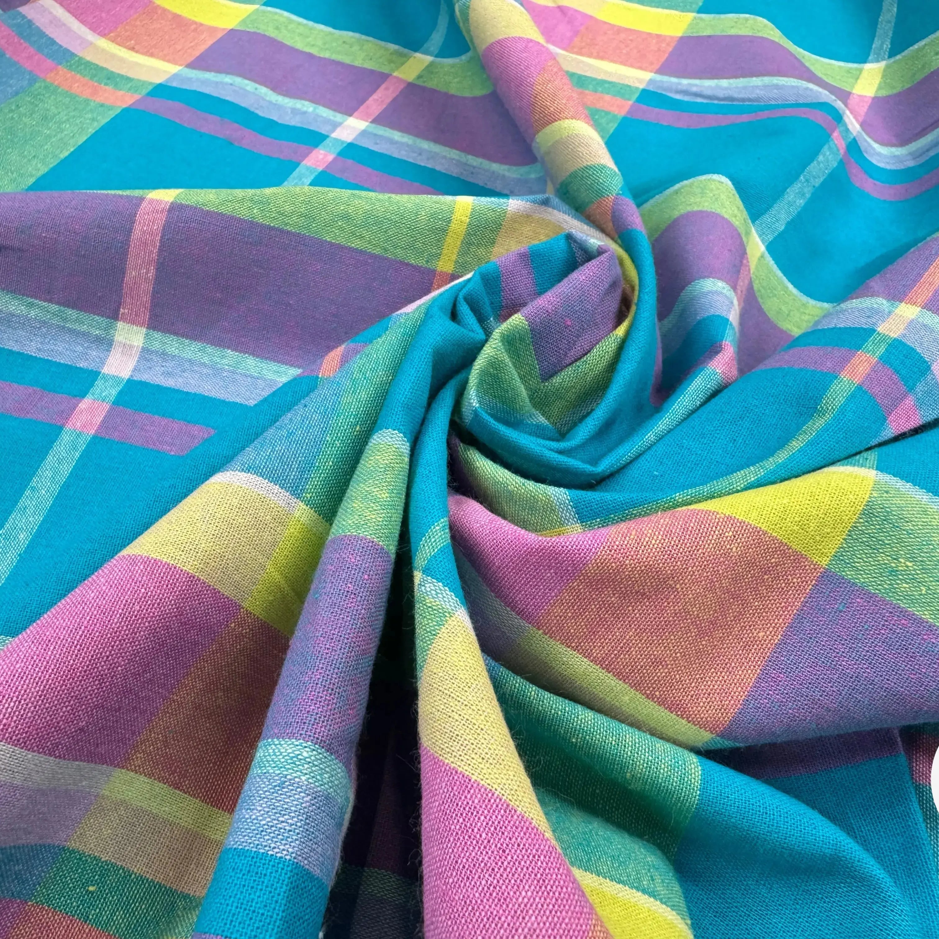 TISSUS MADRAS CARREAUX - My Little Coupon