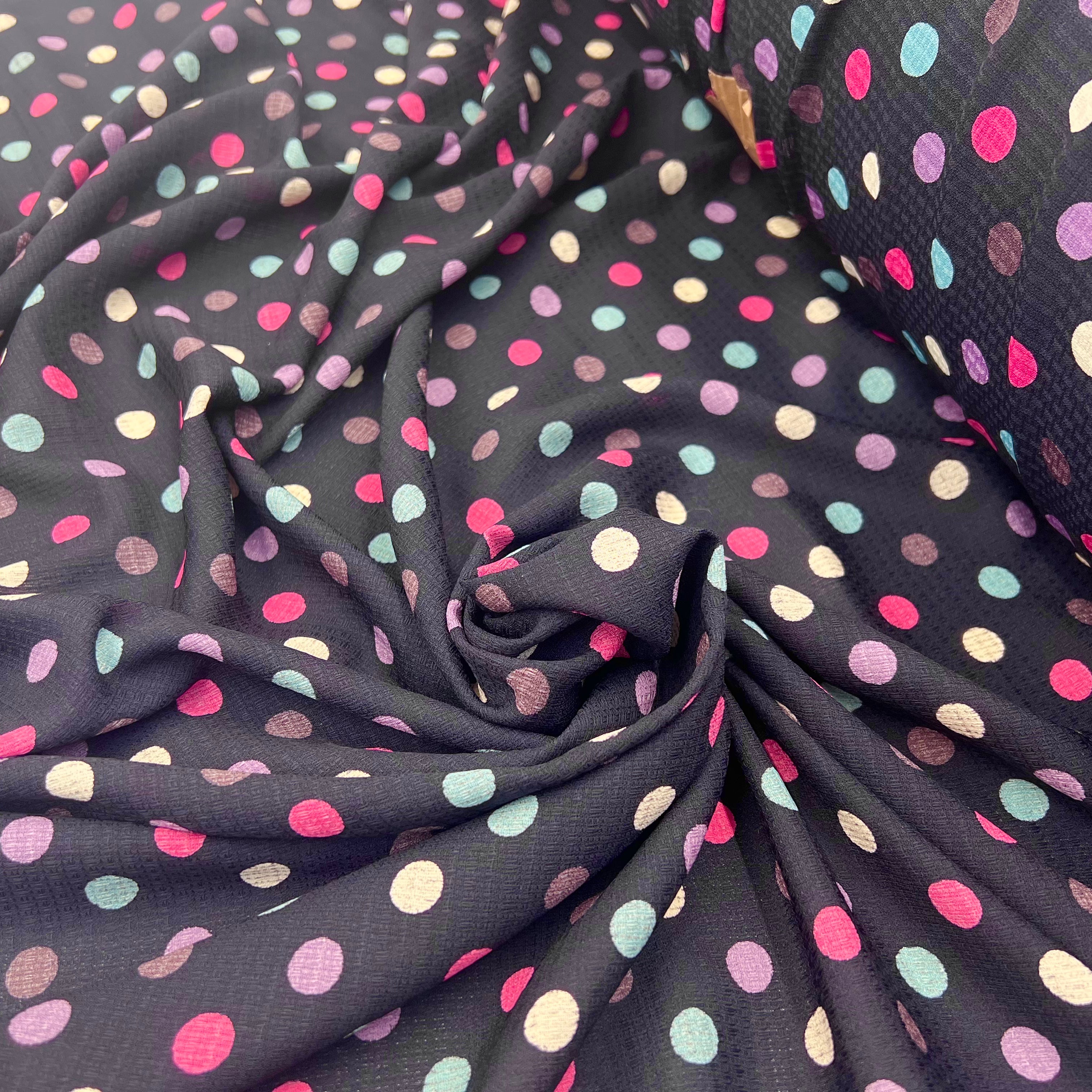 TOILE FAÇONNÉE IMPRESSION BOUTONS MULTICOLORES MLC INTERN