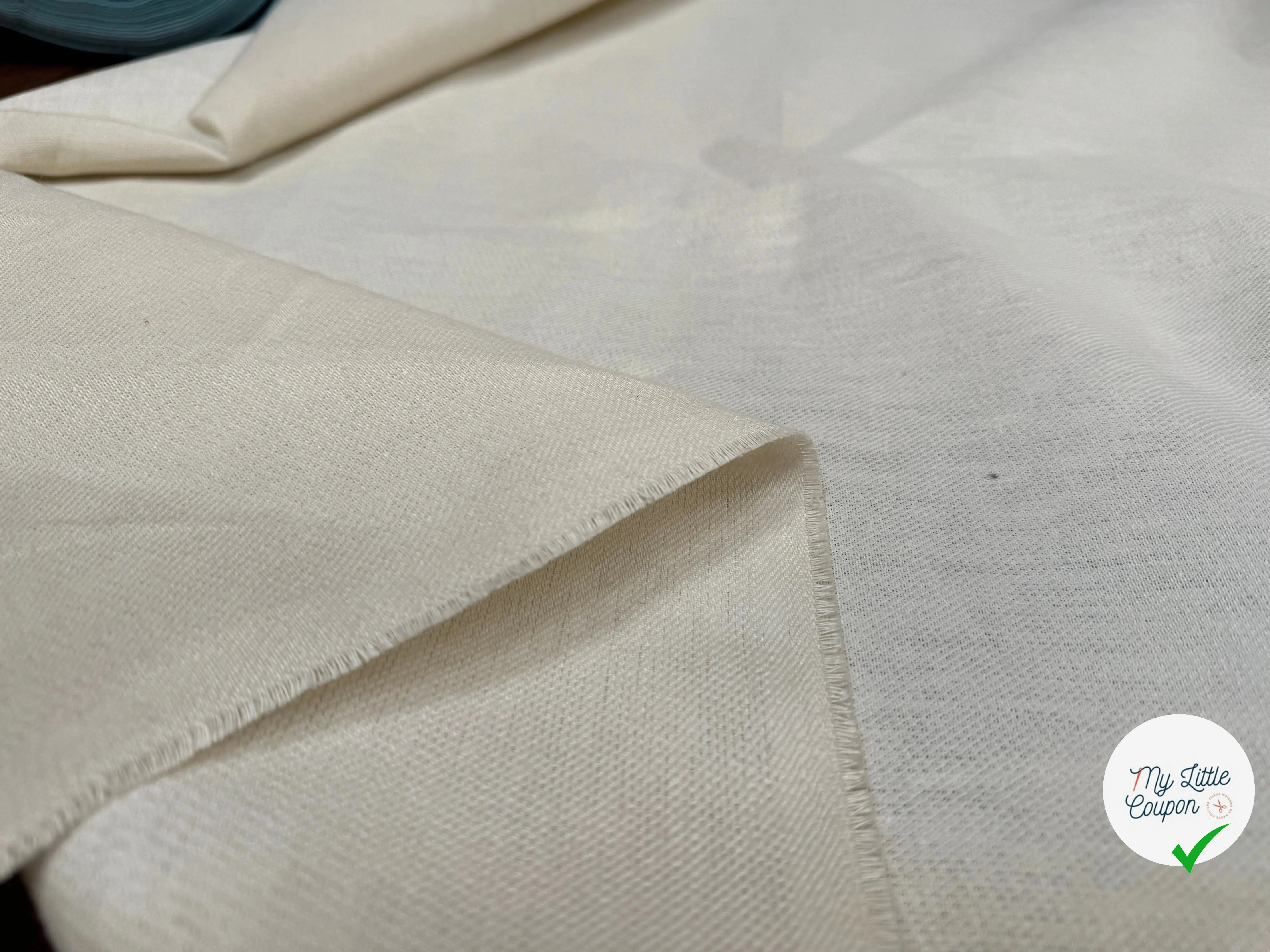TOILE NATTÉ COTON NATUREL DRUE - My Little Coupon