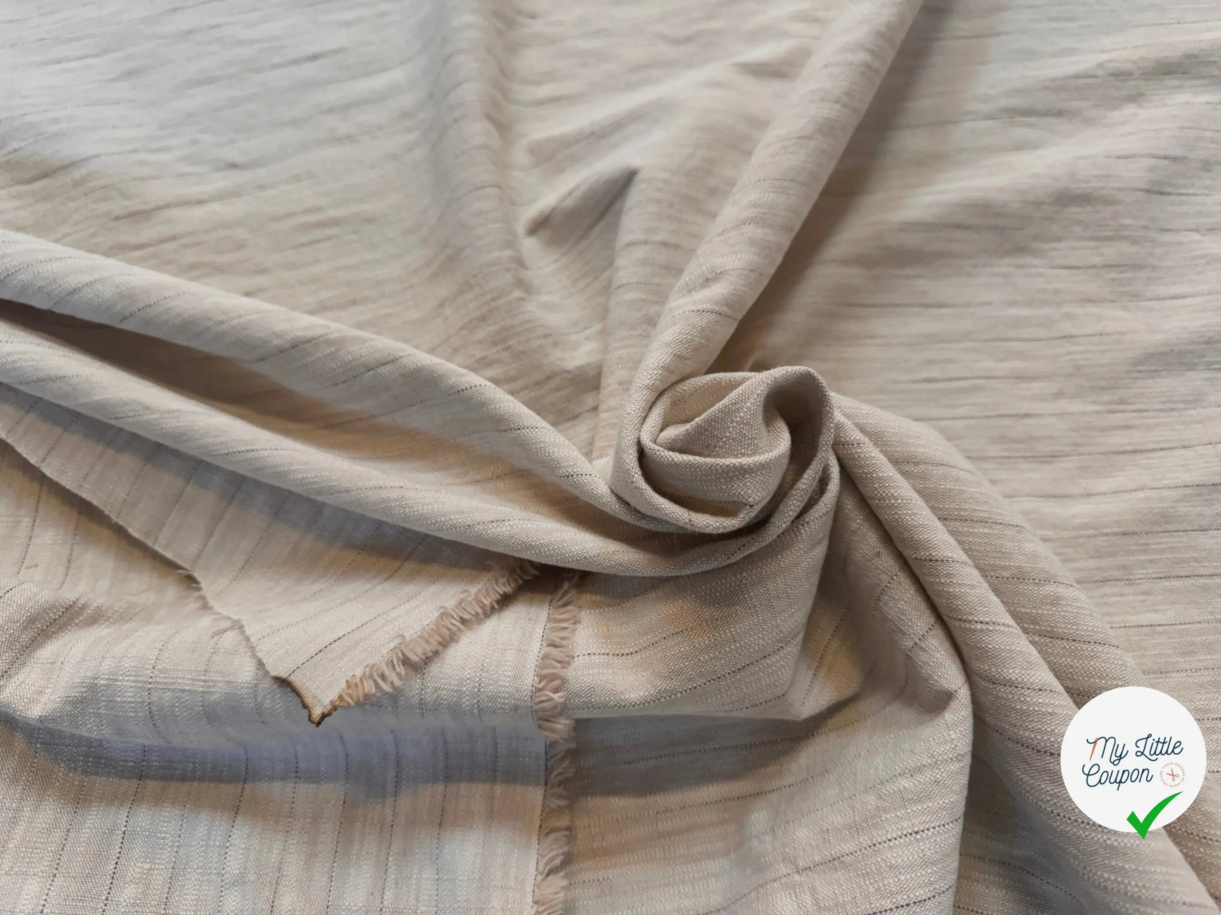 TOILE NATTEE DE COTON RAYEE - My Little Coupon