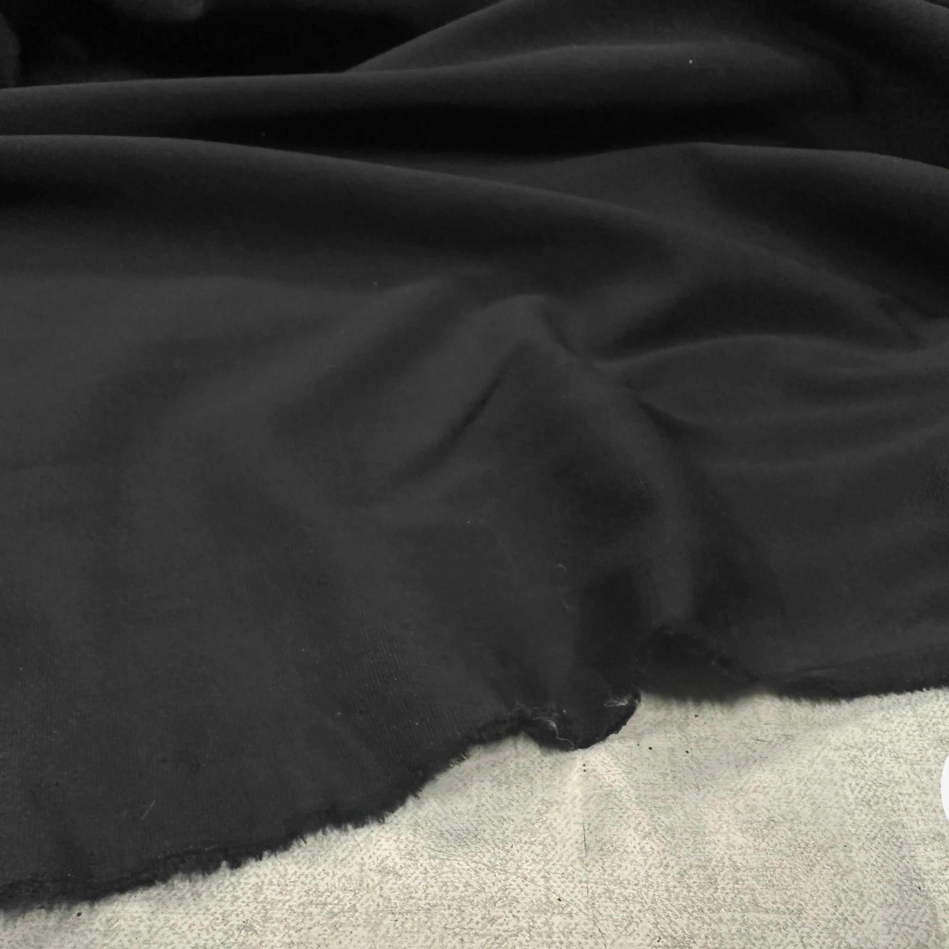 TOILE SERGÉ FLUIDE BLACK 5% ELASTHANNE MLC INTERN