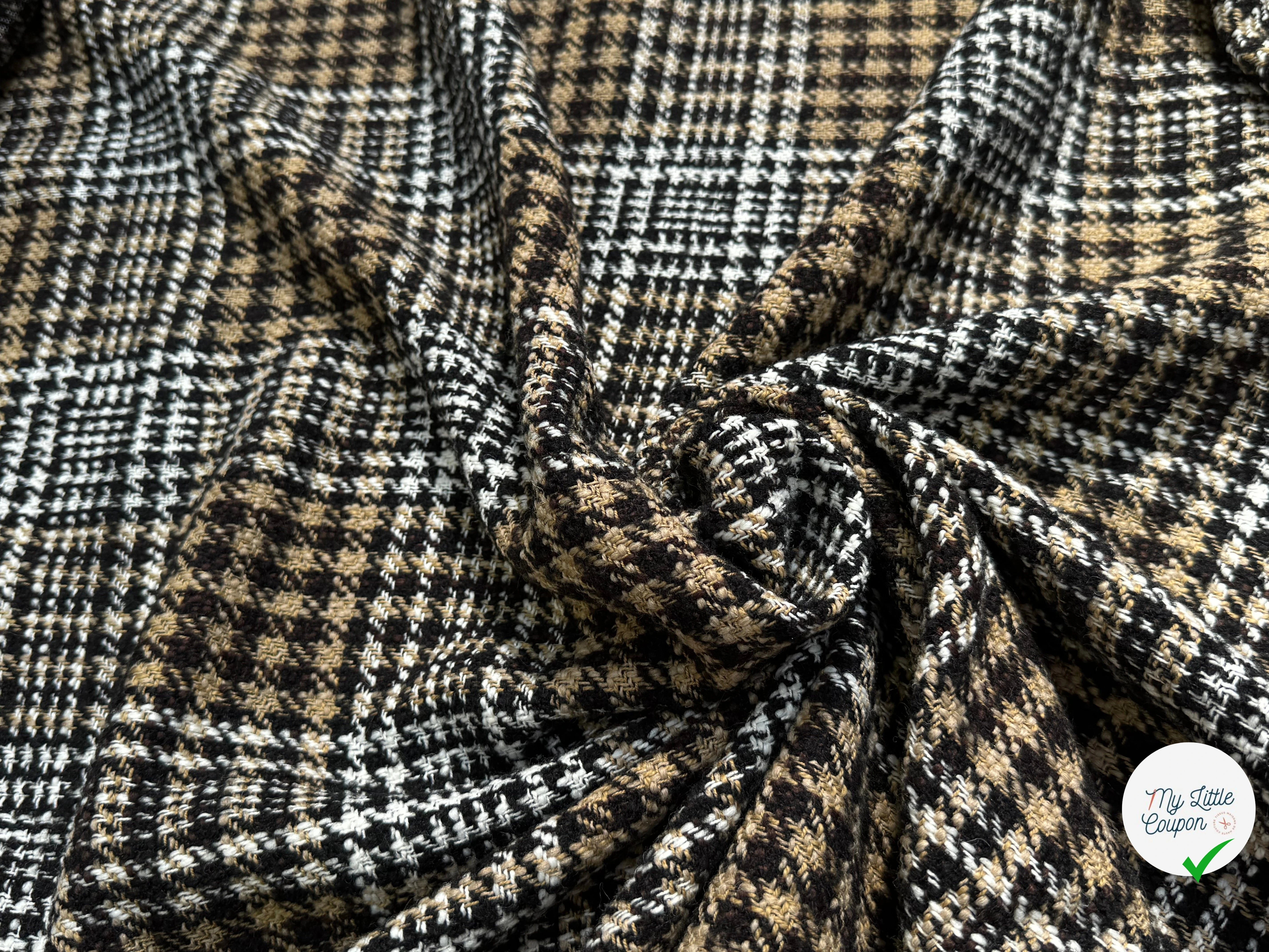 (Chute) TWEED BOUCLETTE DE LAINE MULTICO CHIC - My Little Coupon