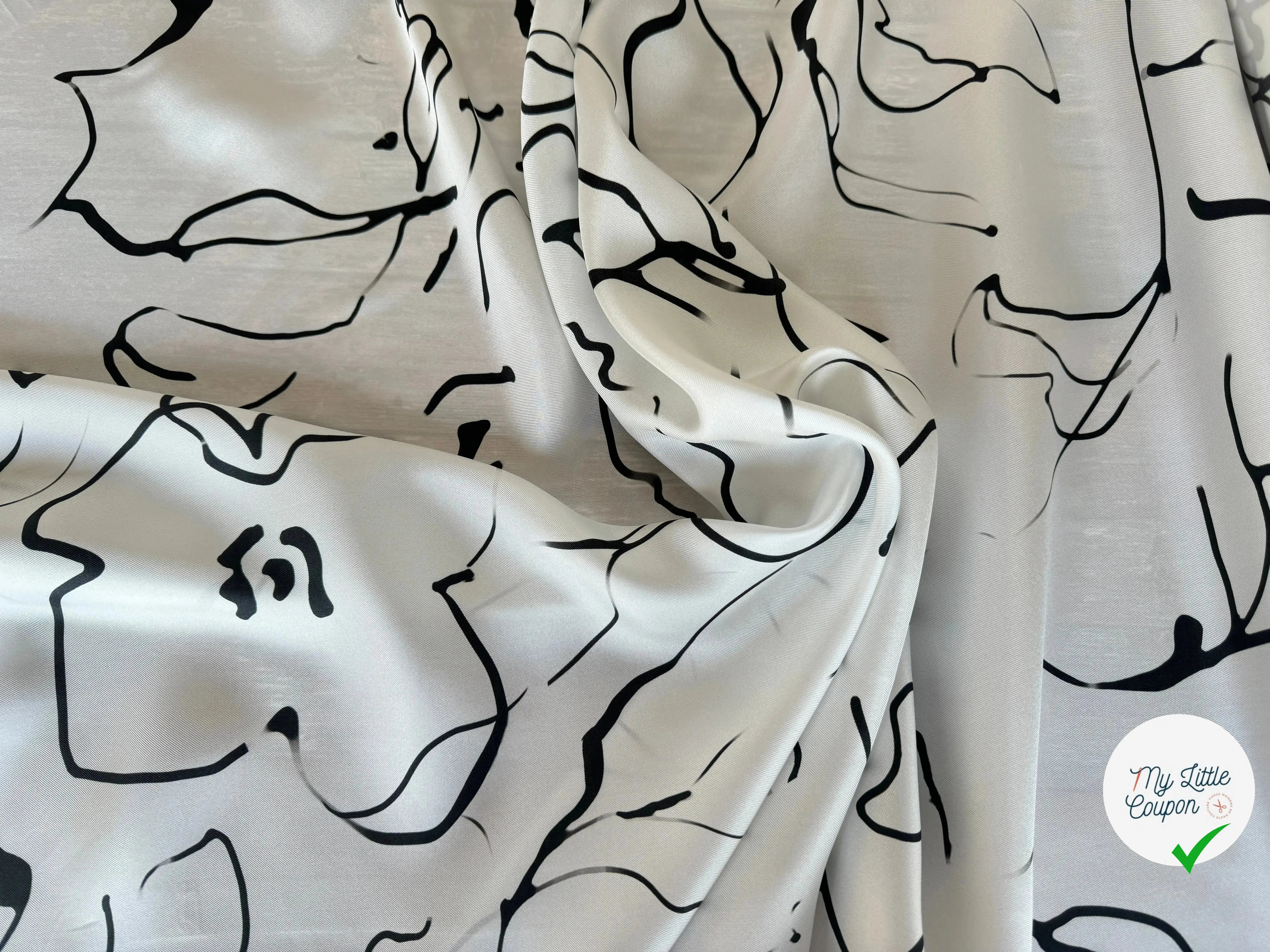 TWILL DE SOIE MAGNIFIENZA ITALIANA - My Little Coupon