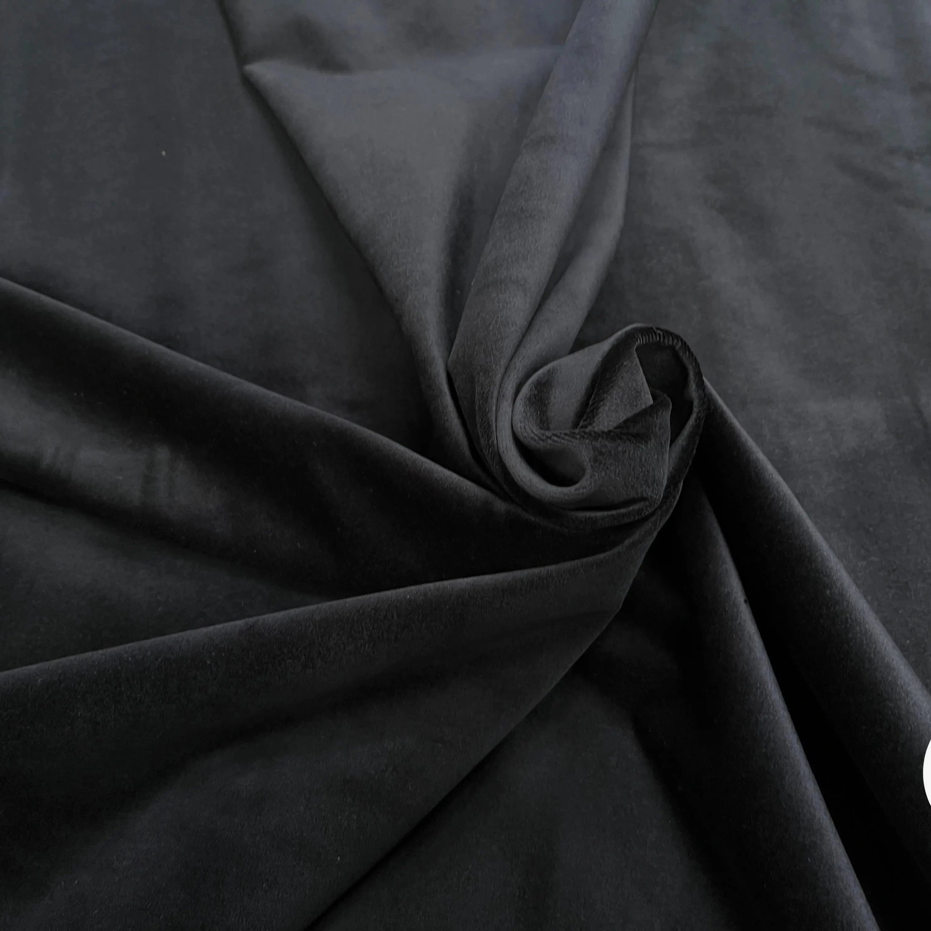 VELOURS LISSE COTON NIEDICK NOIR - My Little Coupon