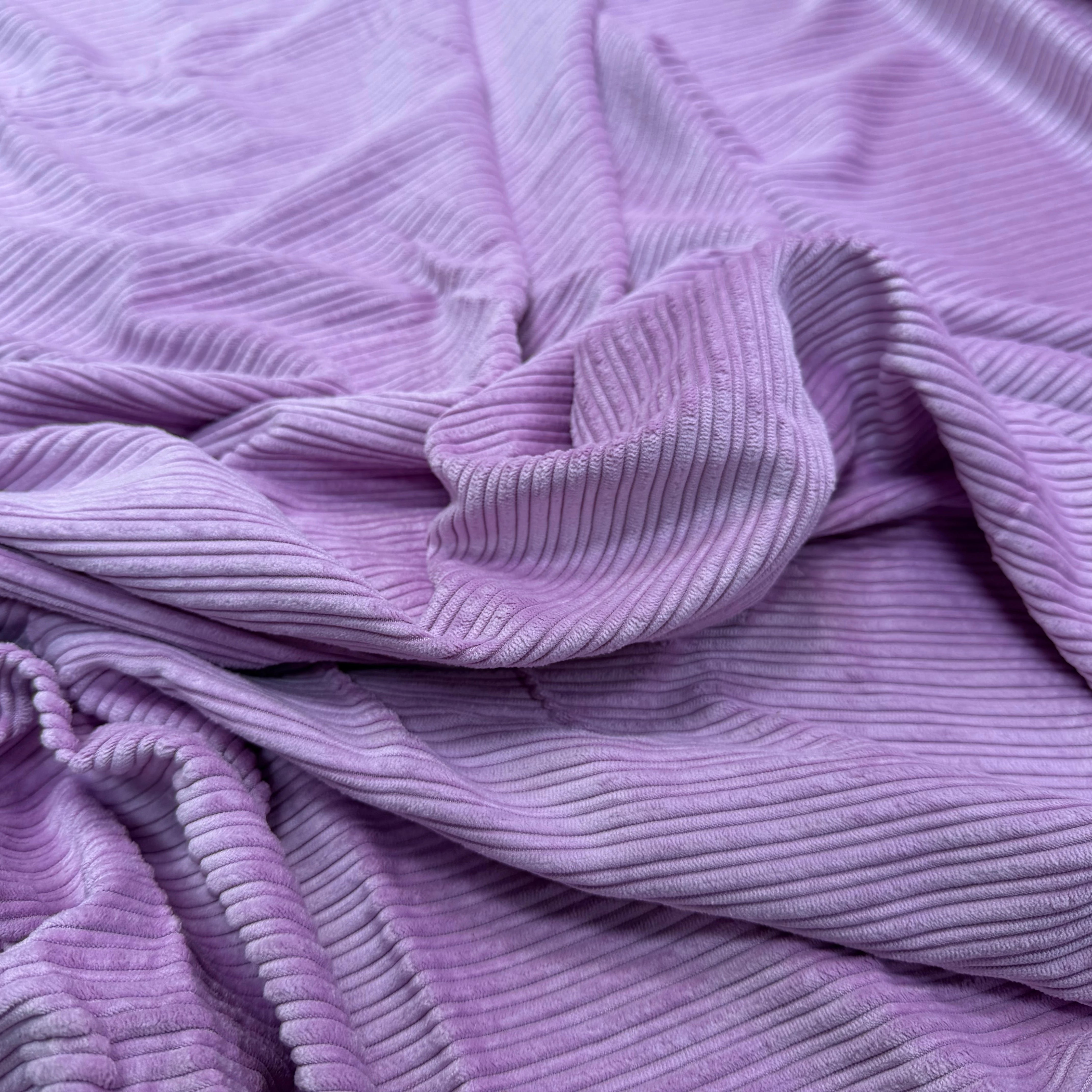 (Chute) VELOURS PUEBELA MAUVE - My Little Coupon