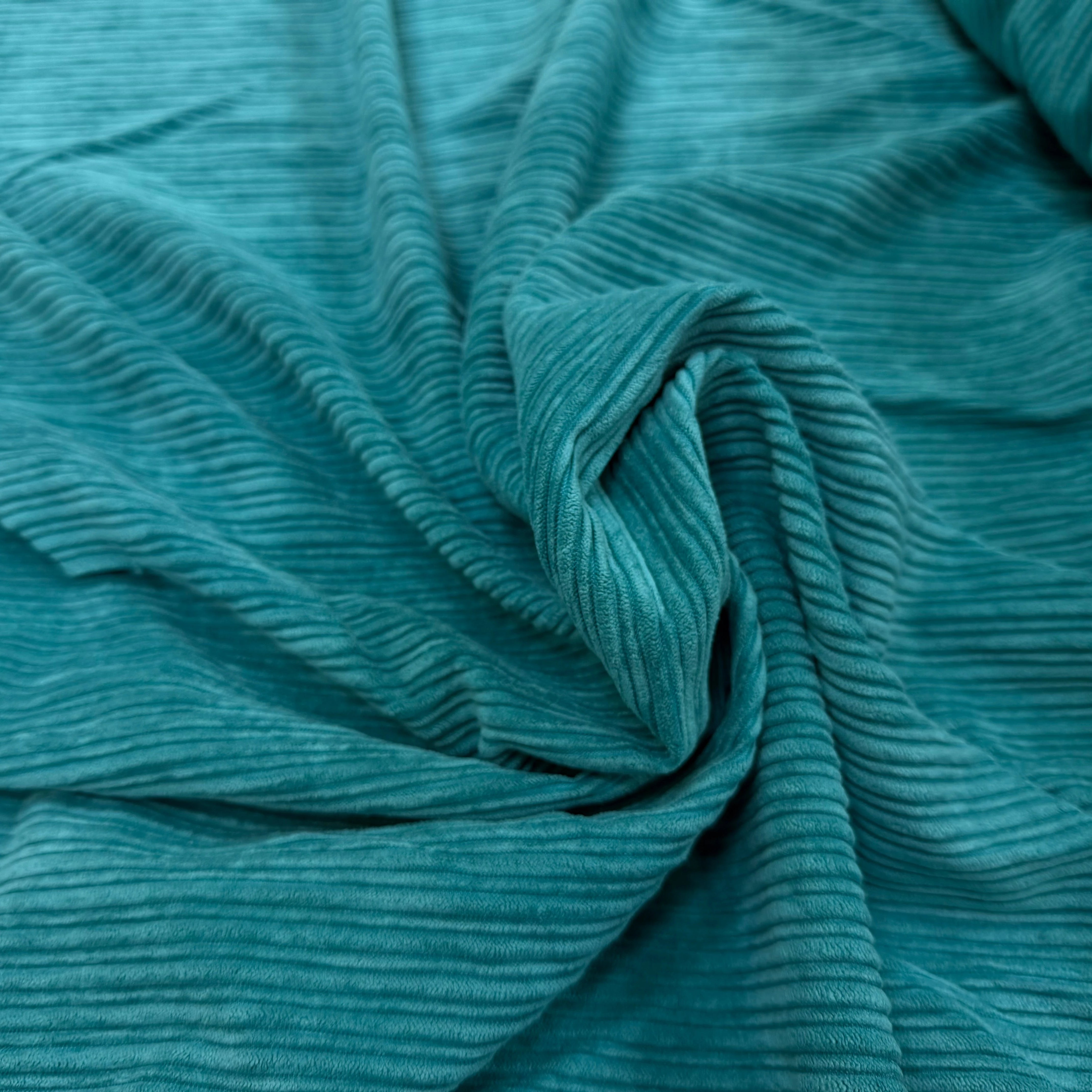 (Chute) VELOURS PUEBELA TURQUOISE - My Little Coupon