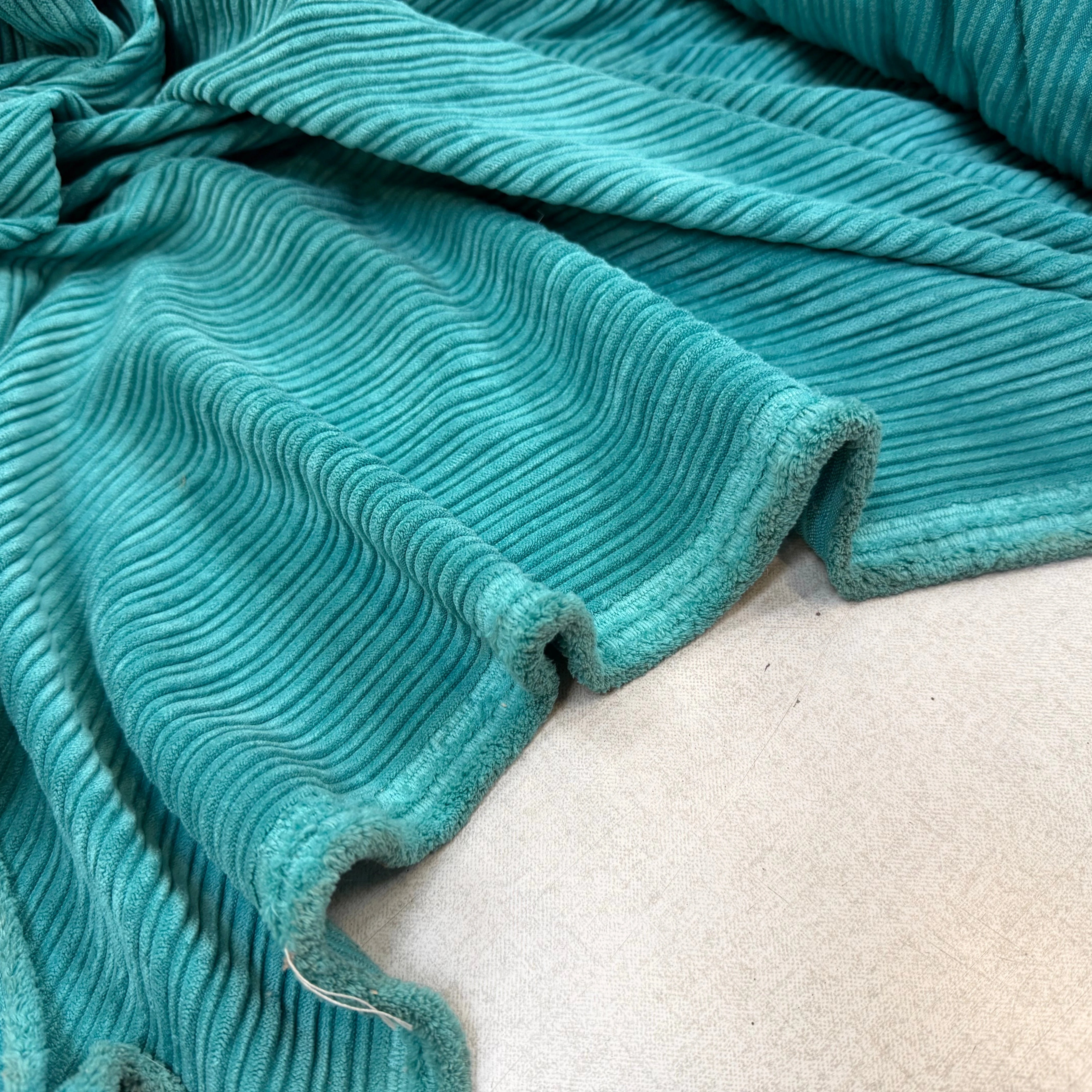 (Chute) VELOURS PUEBELA TURQUOISE - My Little Coupon