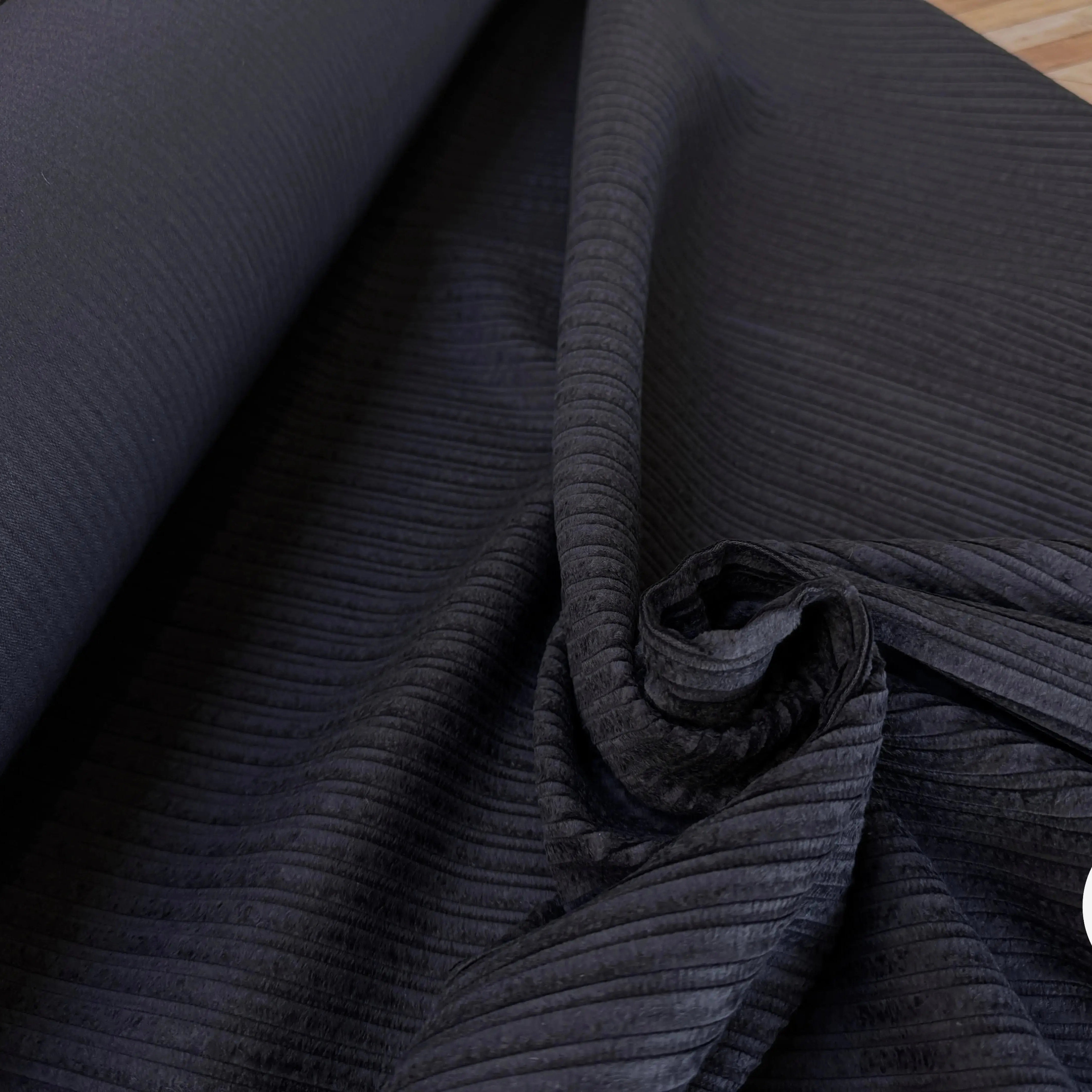 VELOURS PUEBLA NOIR 100% COTON - My Little Coupon