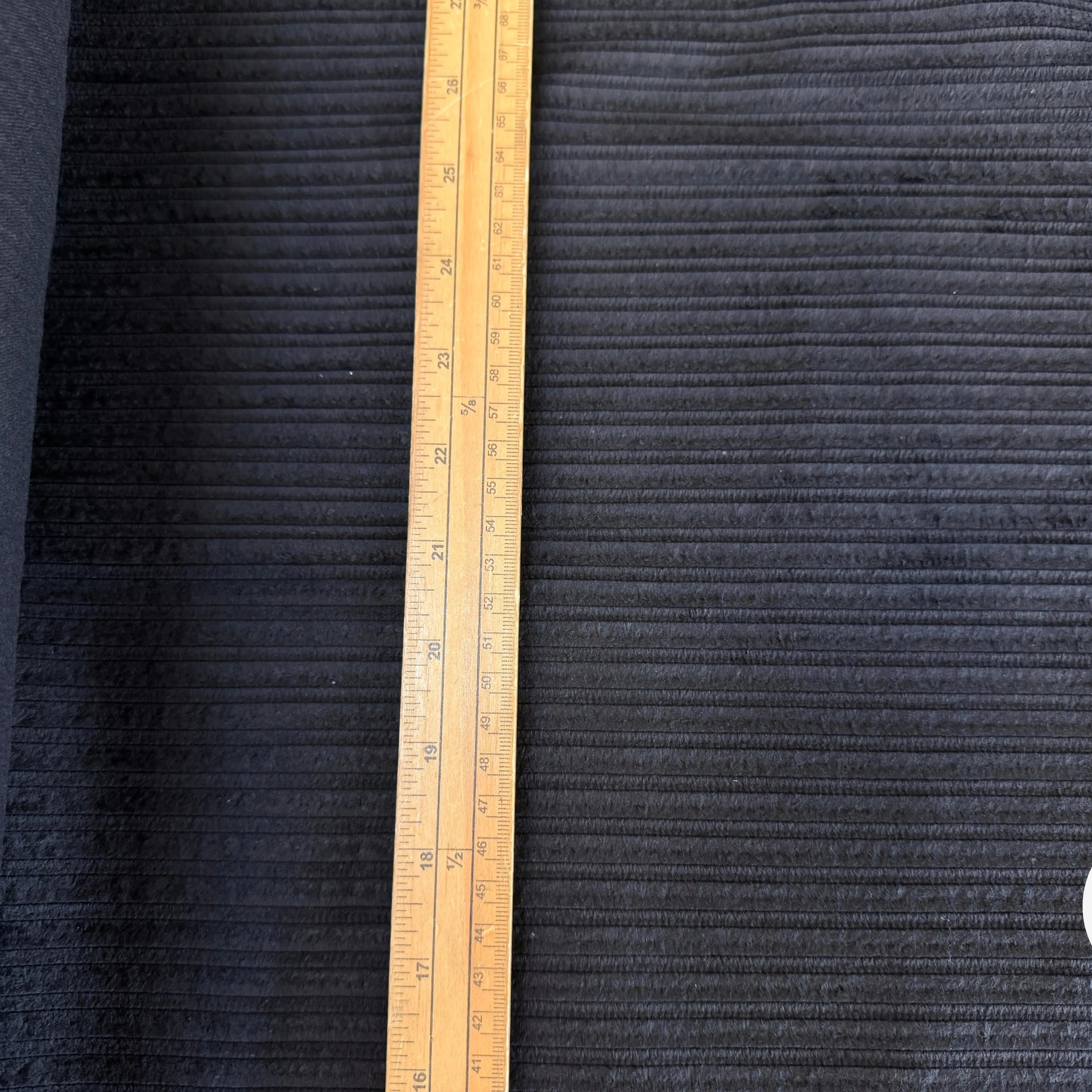 VELOURS PUEBLA NOIR 100% COTON - My Little Coupon