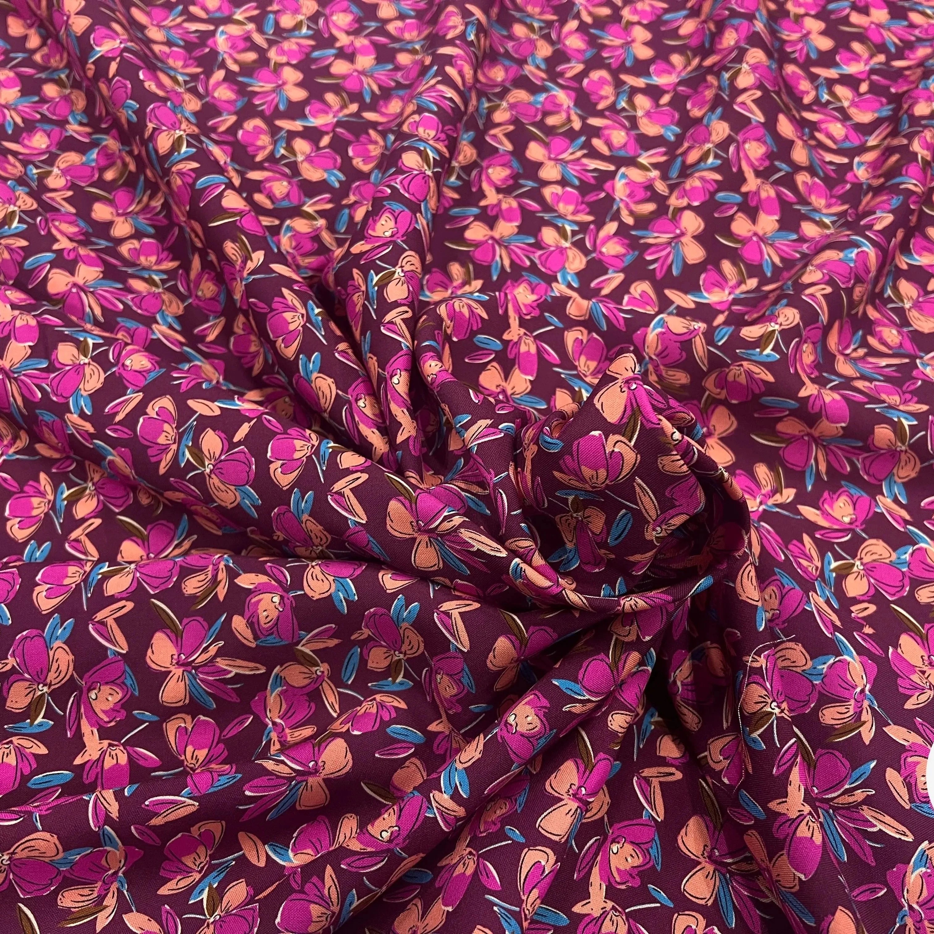 VISCOSE BLOSSOM PRUNE PRINT - My Little Coupon