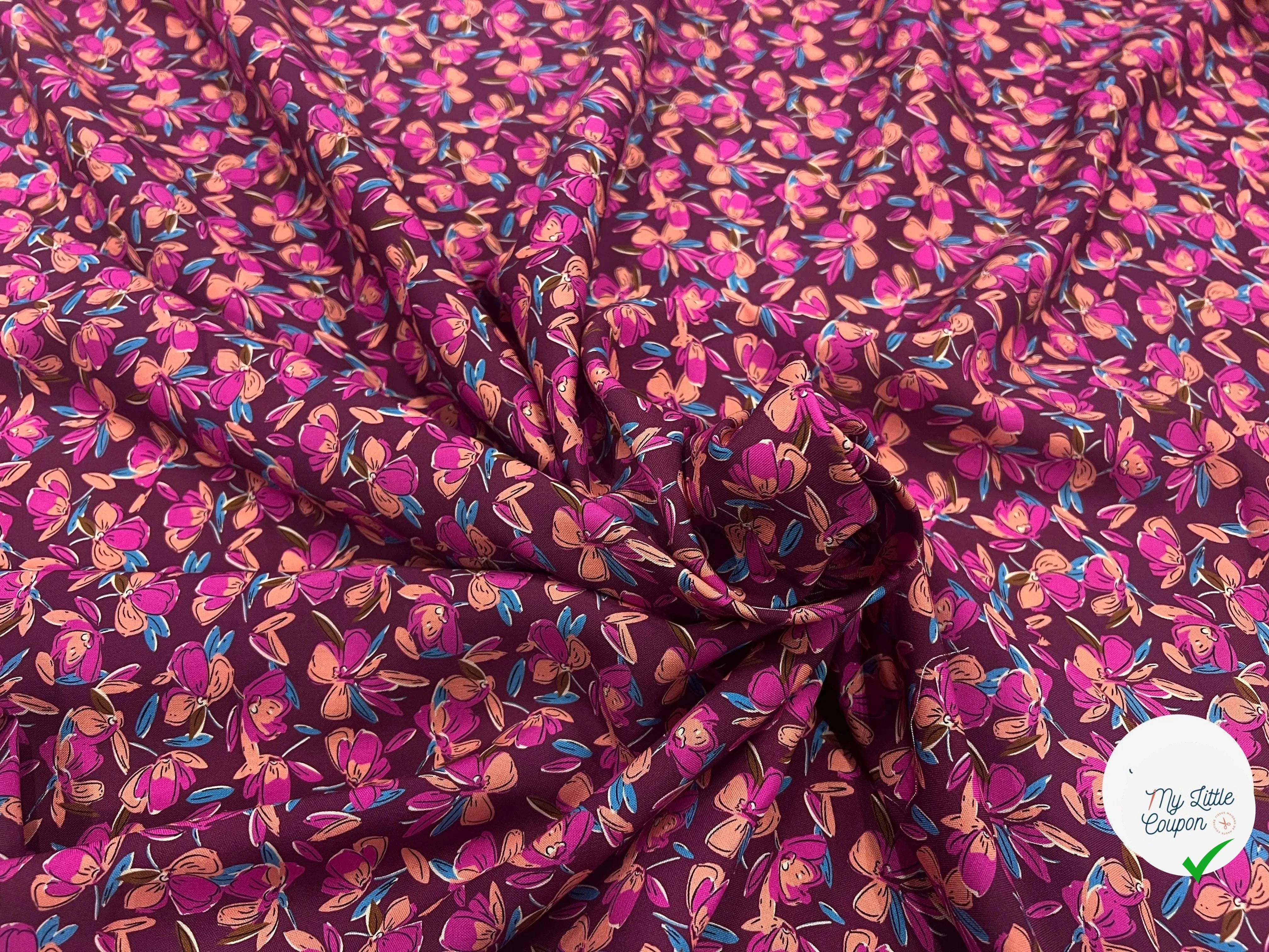 VISCOSE BLOSSOM PRUNE PRINT - My Little Coupon