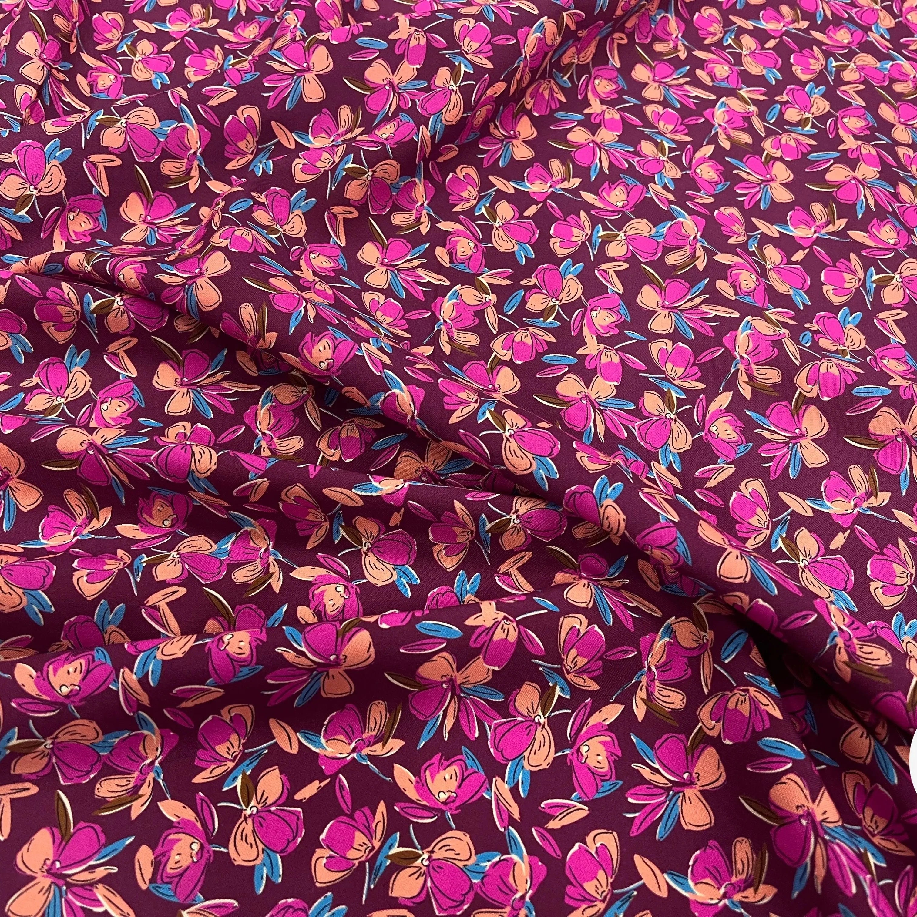 VISCOSE BLOSSOM PRUNE PRINT - My Little Coupon