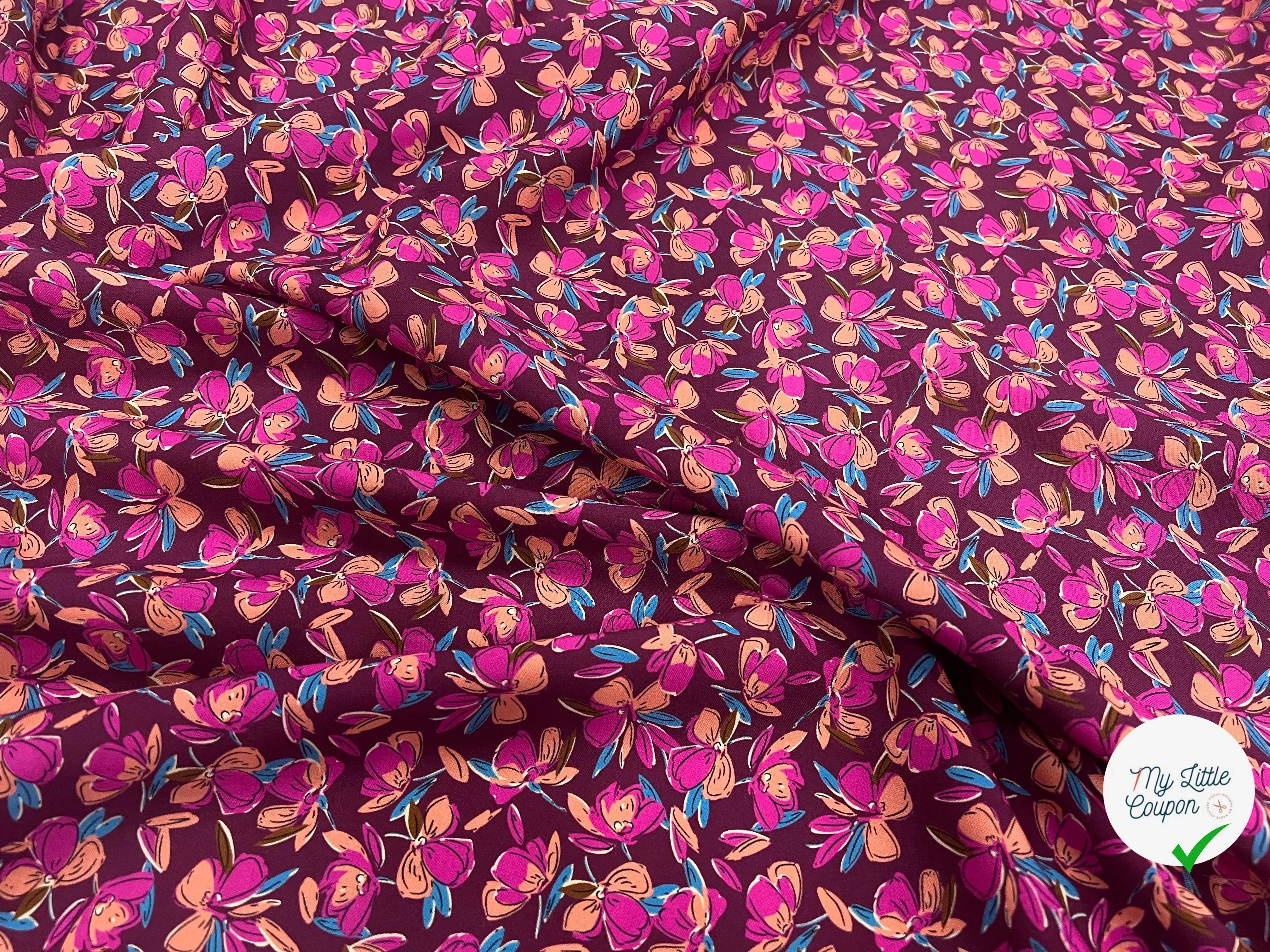 VISCOSE BLOSSOM PRUNE PRINT - My Little Coupon