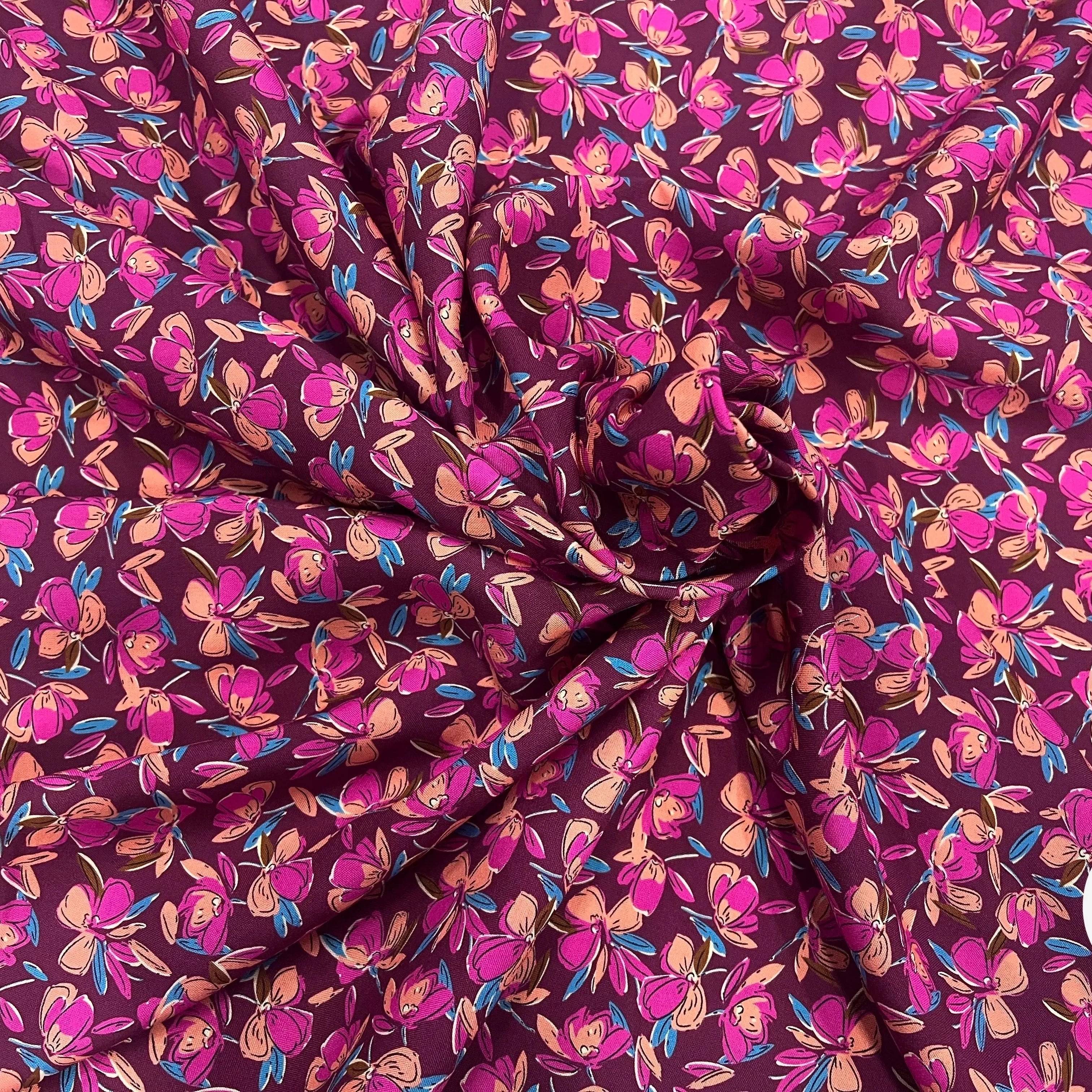 VISCOSE BLOSSOM PRUNE PRINT - My Little Coupon