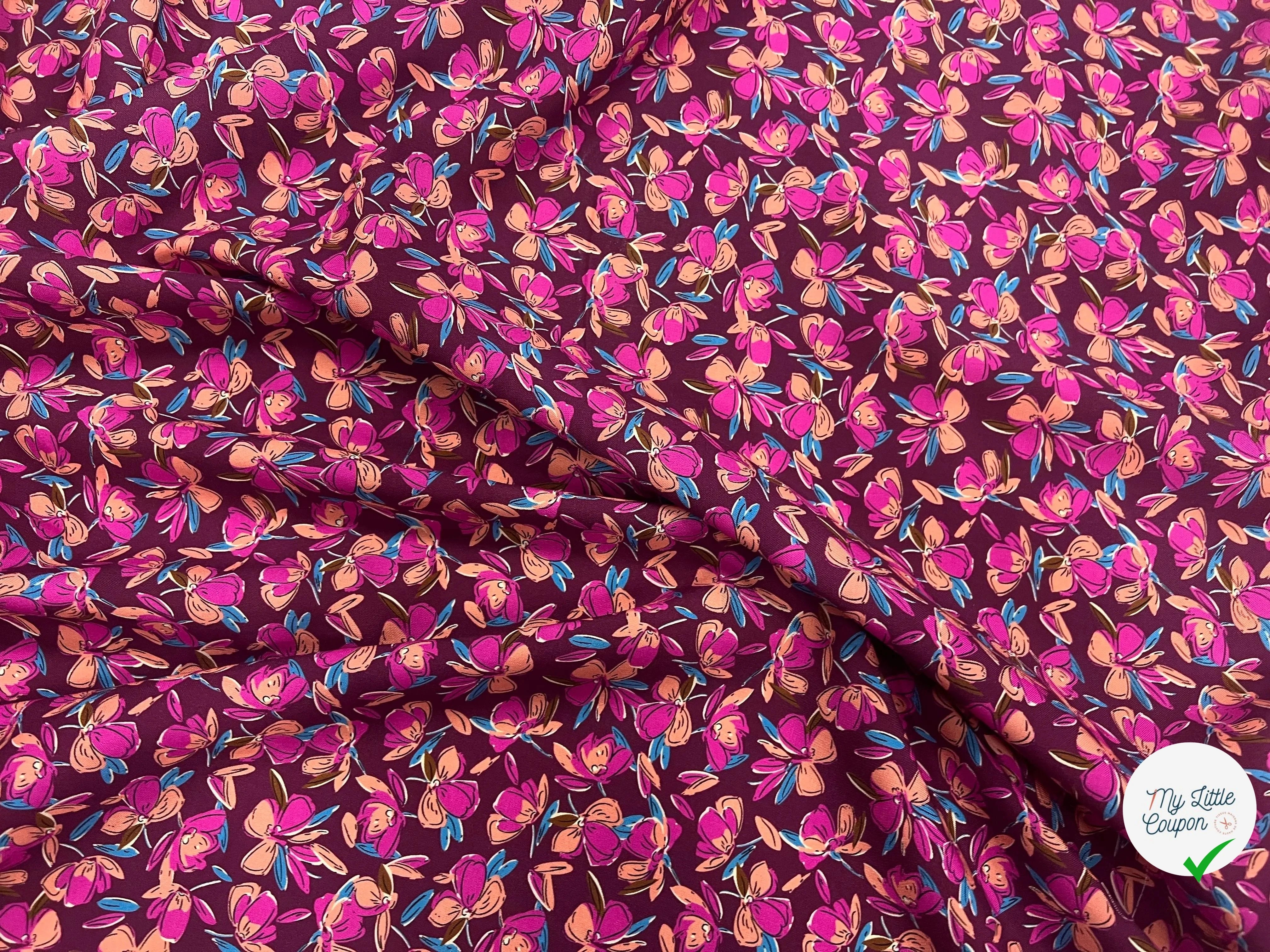 VISCOSE BLOSSOM PRUNE PRINT - My Little Coupon