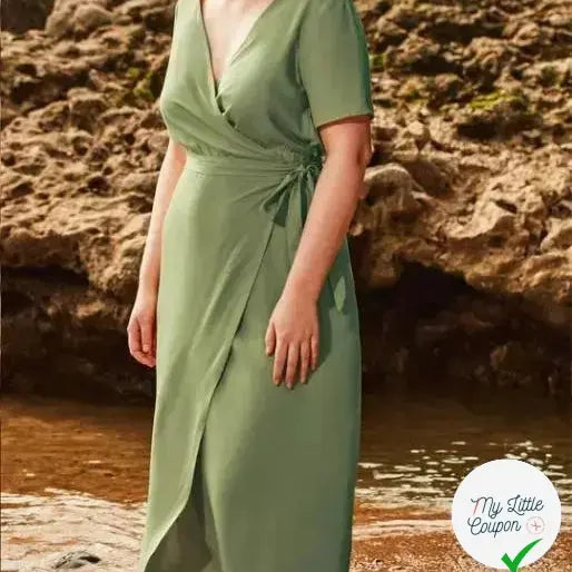 VISCOSE ECOVERO™ LENZING™ SAUGE - My Little Coupon