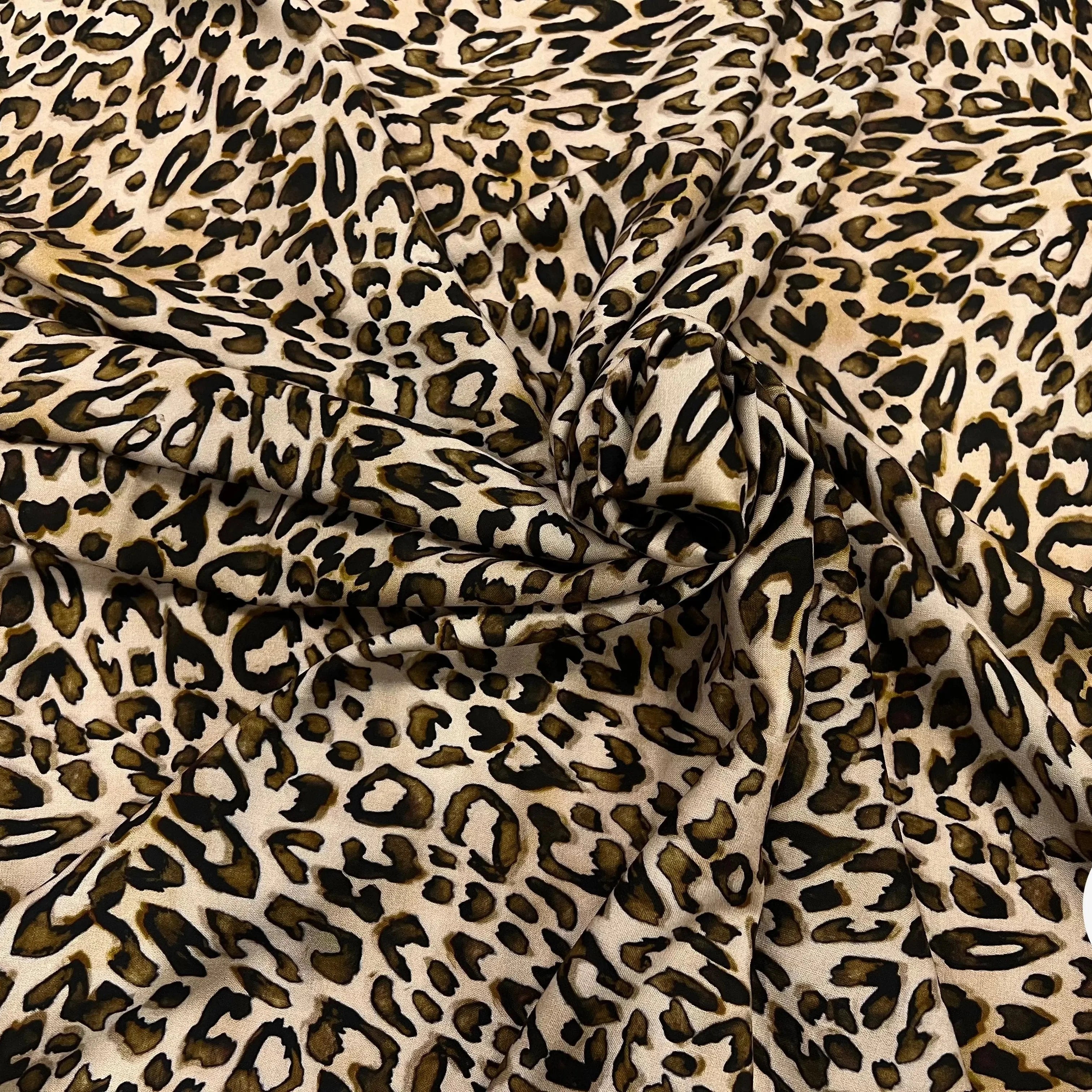 VISCOSE FAROUCHE NATUREL PRINT - My Little Coupon