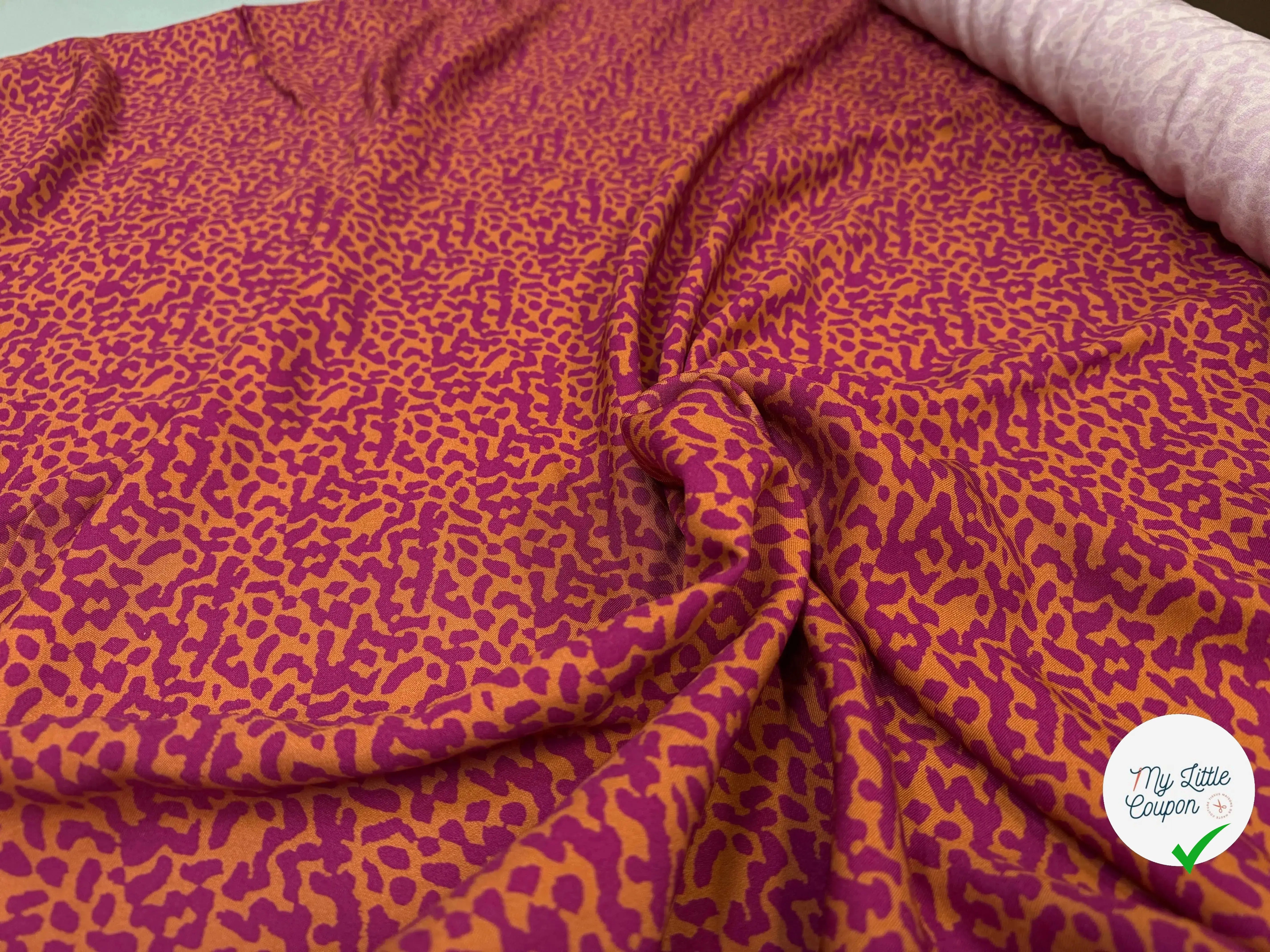 VISCOSE IMPRIMÉE FINEMENT SERGEE LEO - My Little Coupon