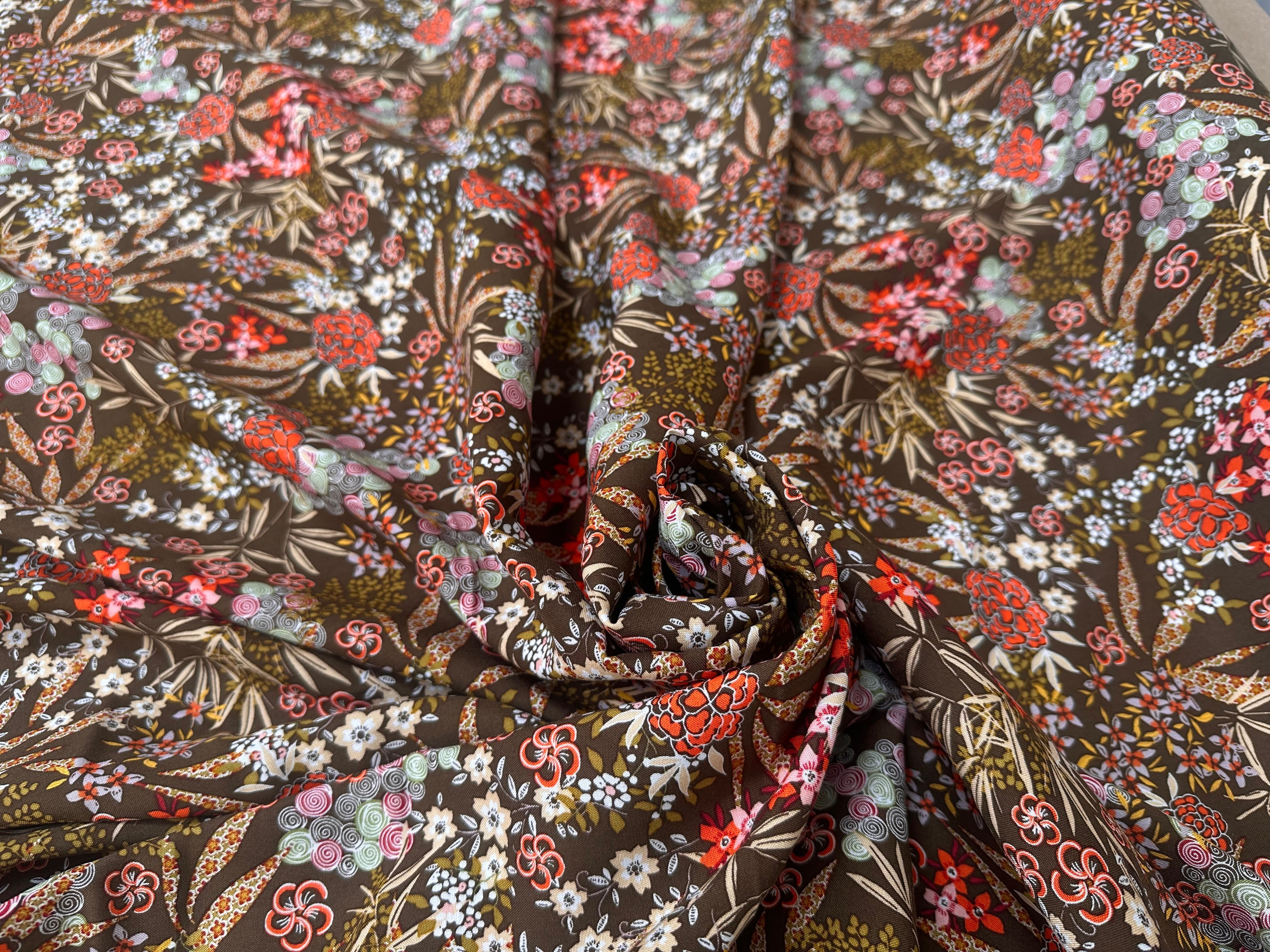 VISCOSE NARA KAKI OEKO-TEX - My Little Coupon