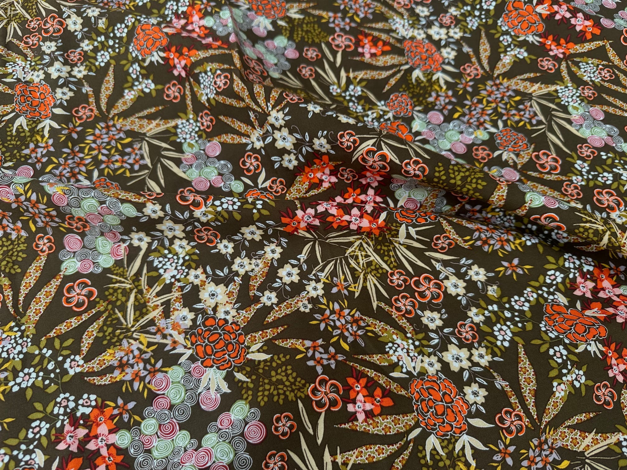 VISCOSE NARA KAKI OEKO-TEX - My Little Coupon