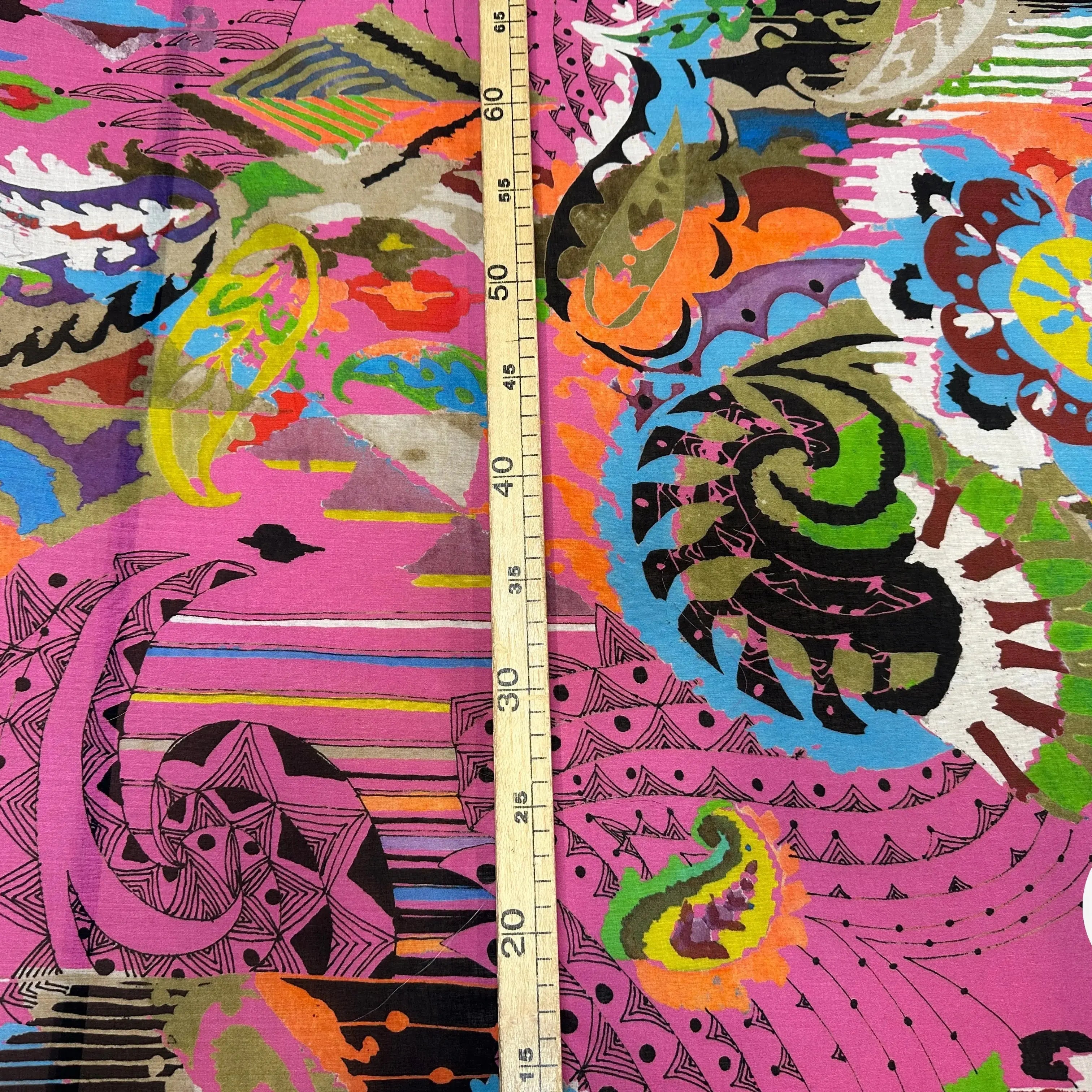 VOILE DE COTON AQUARELLA ROSIE JOYEUX - My Little Coupon