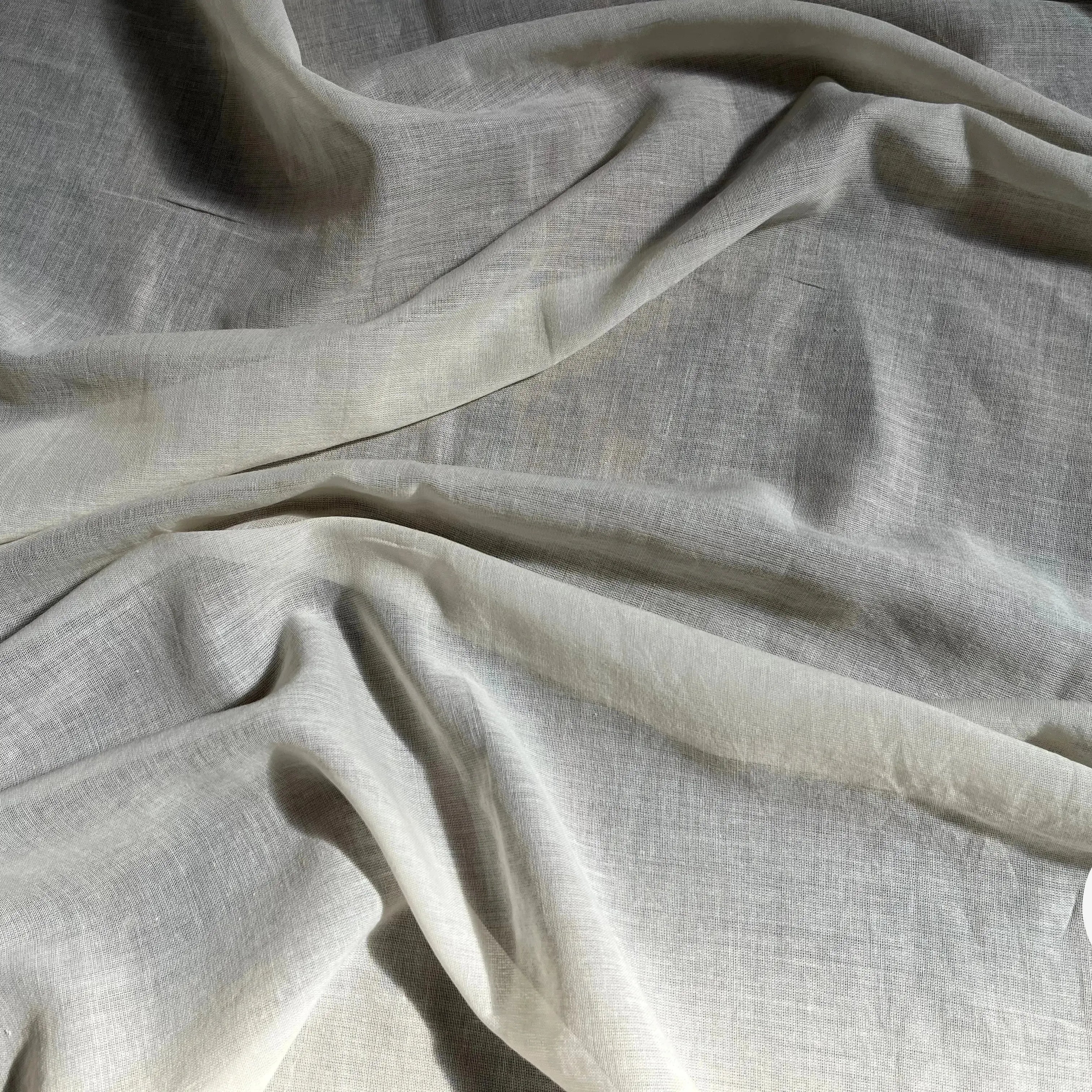 VOILE DE COTON COULEUR NATURELLE UNI - My Little Coupon