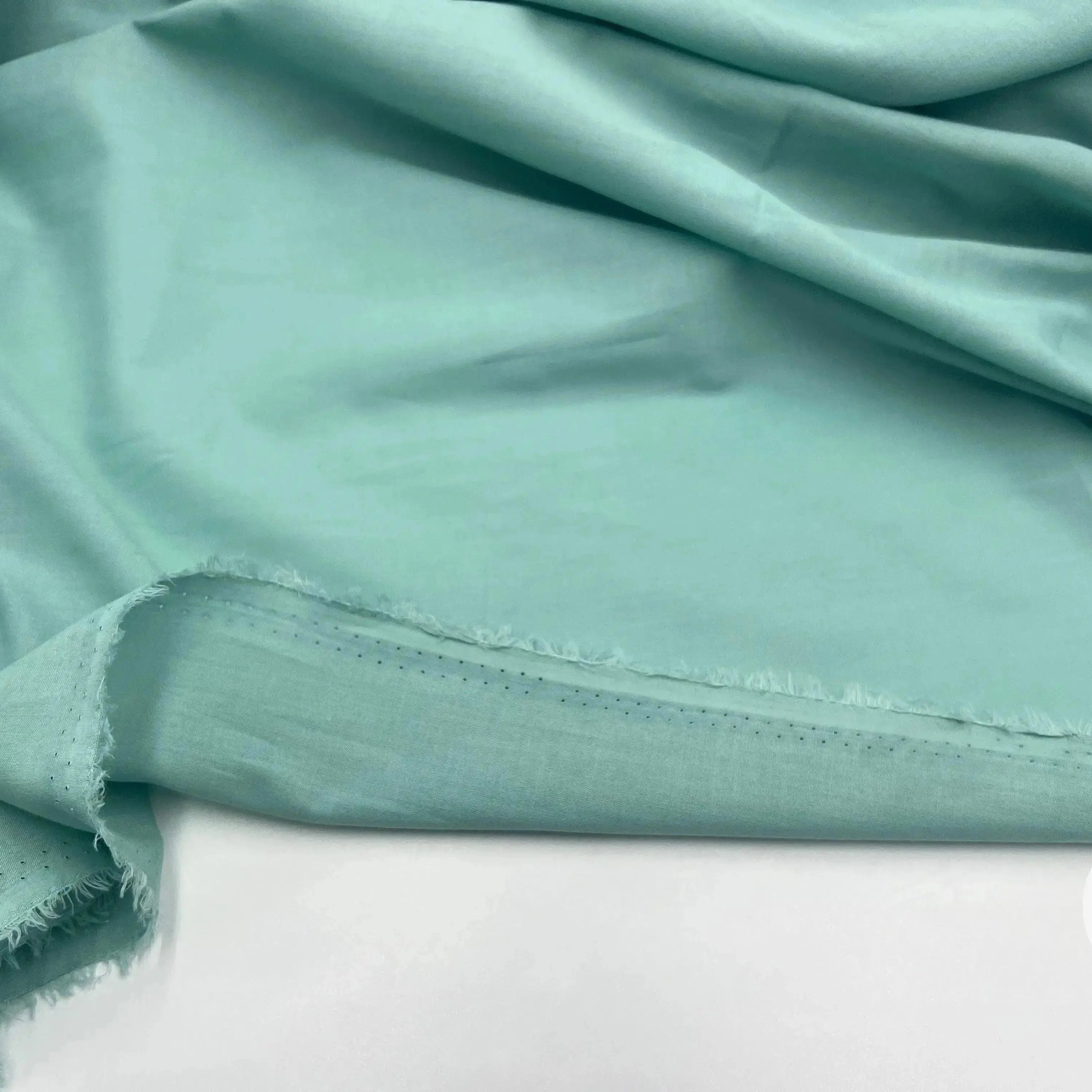 VOILE DE COTON VERT AMANDE - My Little Coupon - tissu - coudre