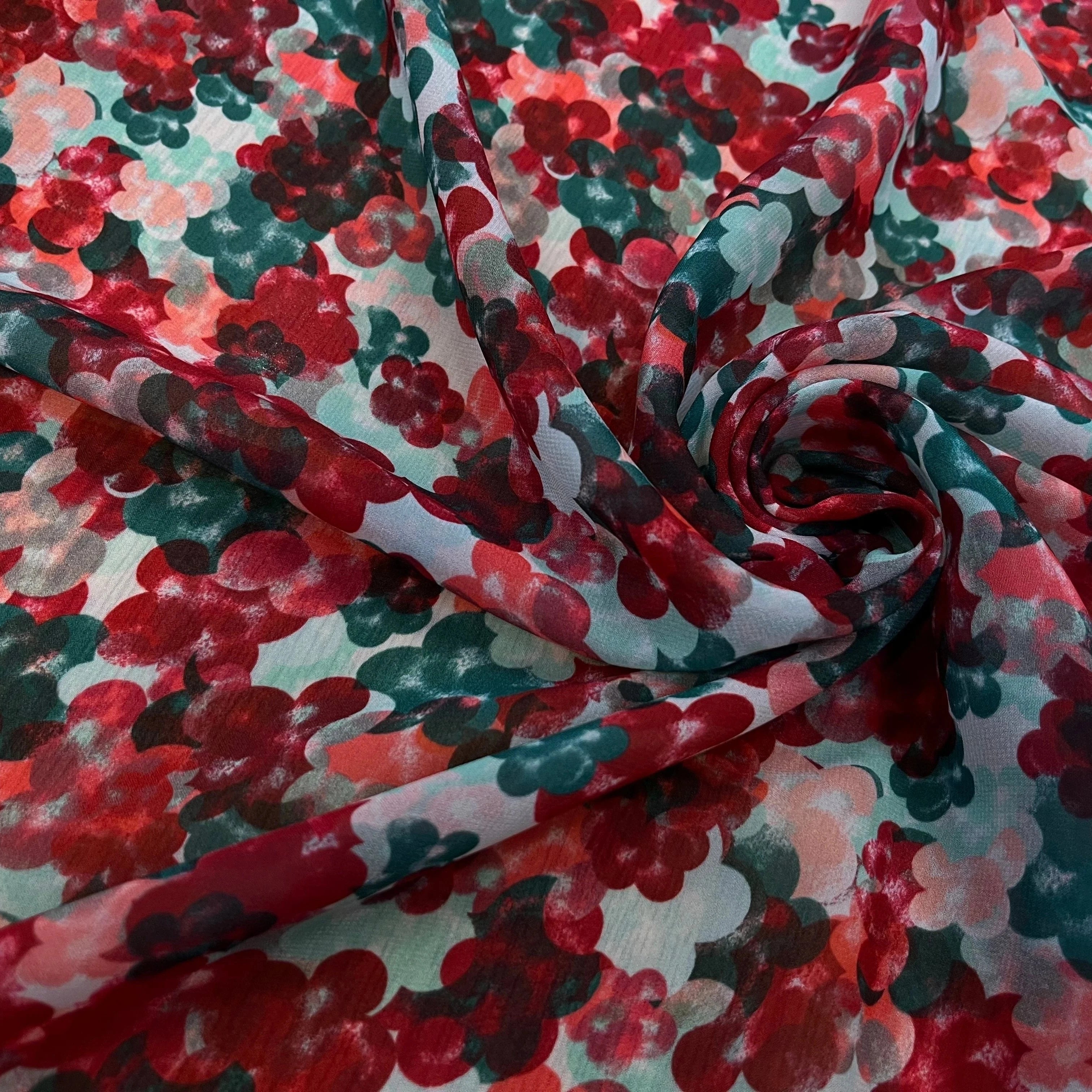 VOILE POLYESTER PASTILLE - My Little Coupon