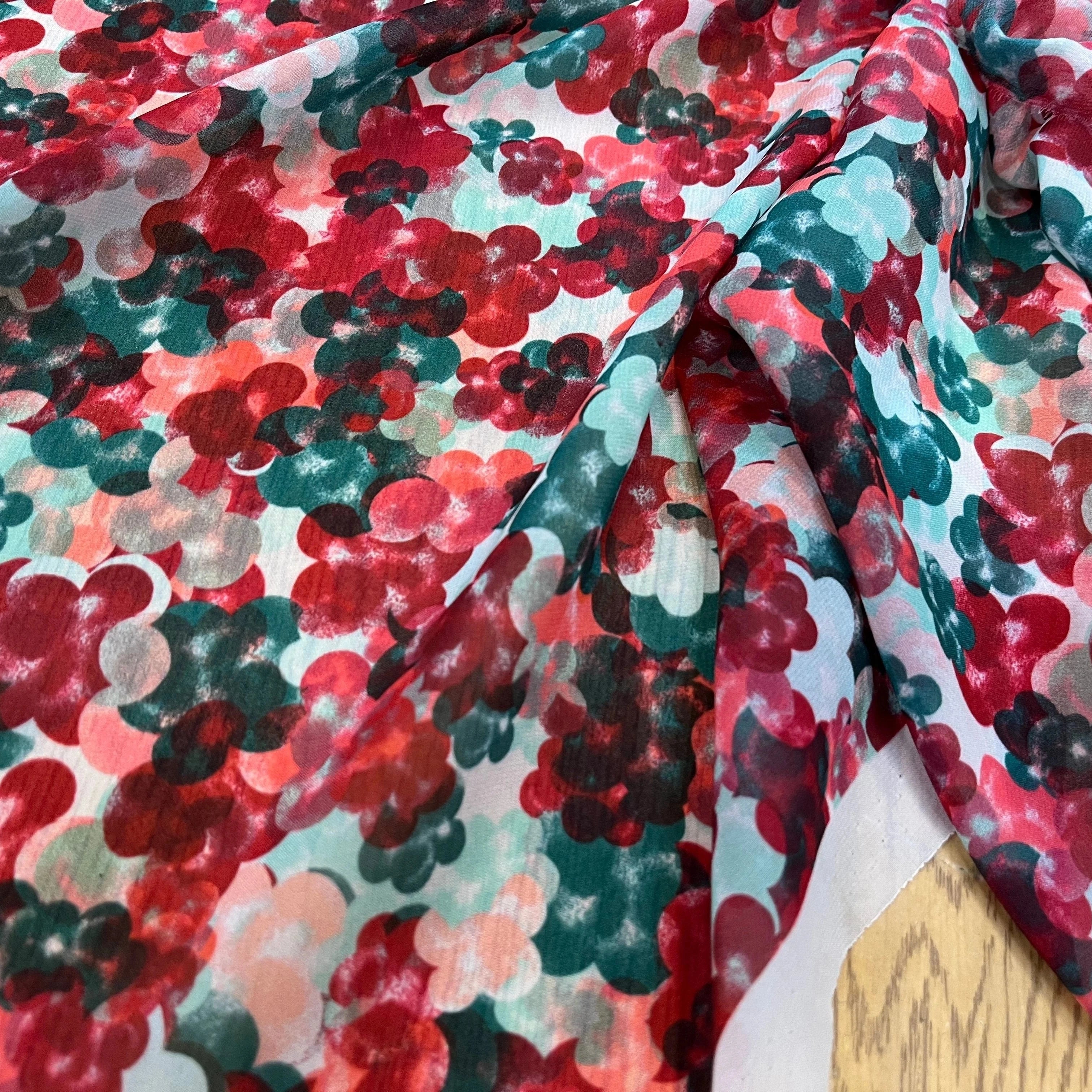 VOILE POLYESTER PASTILLE - My Little Coupon