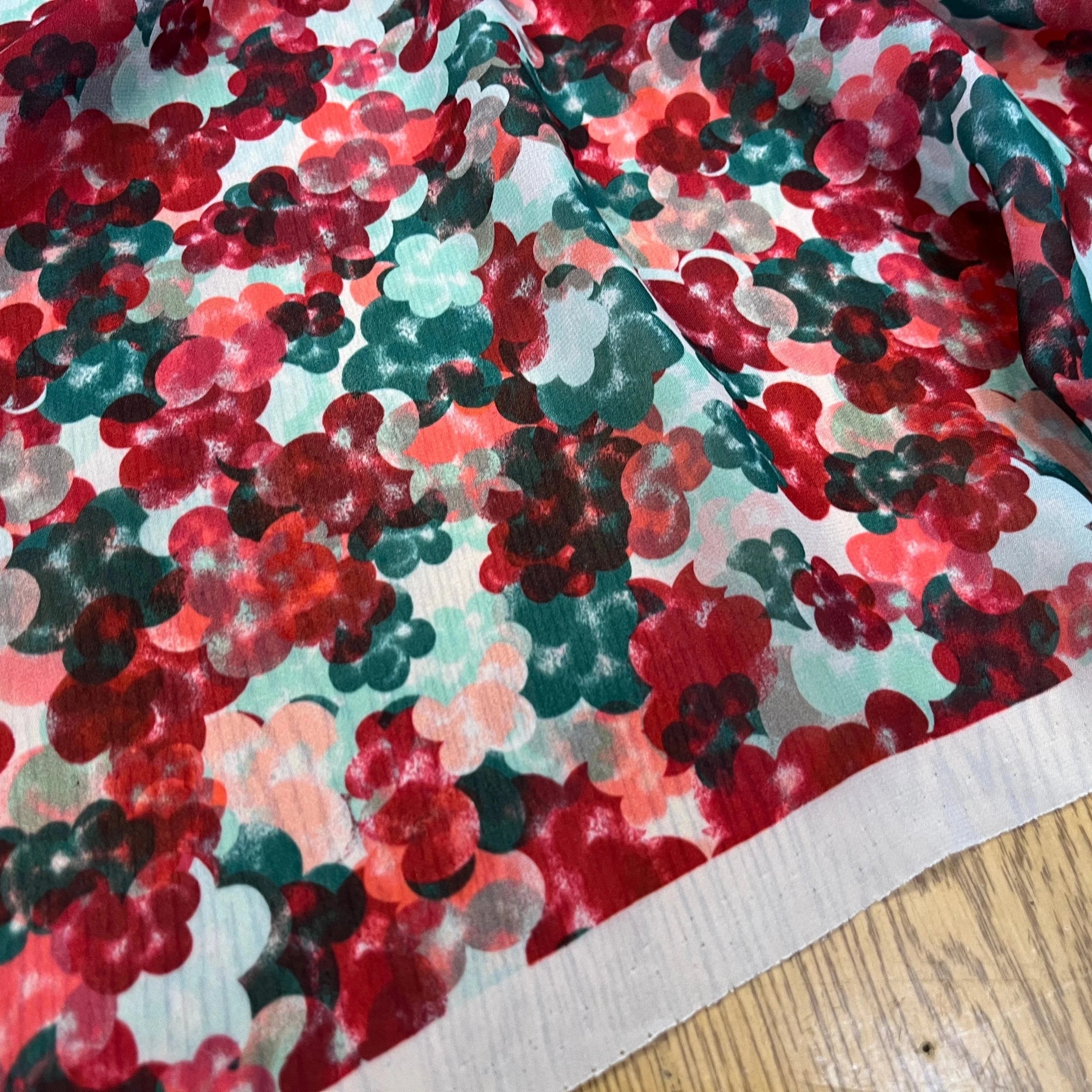 VOILE POLYESTER PASTILLE - My Little Coupon