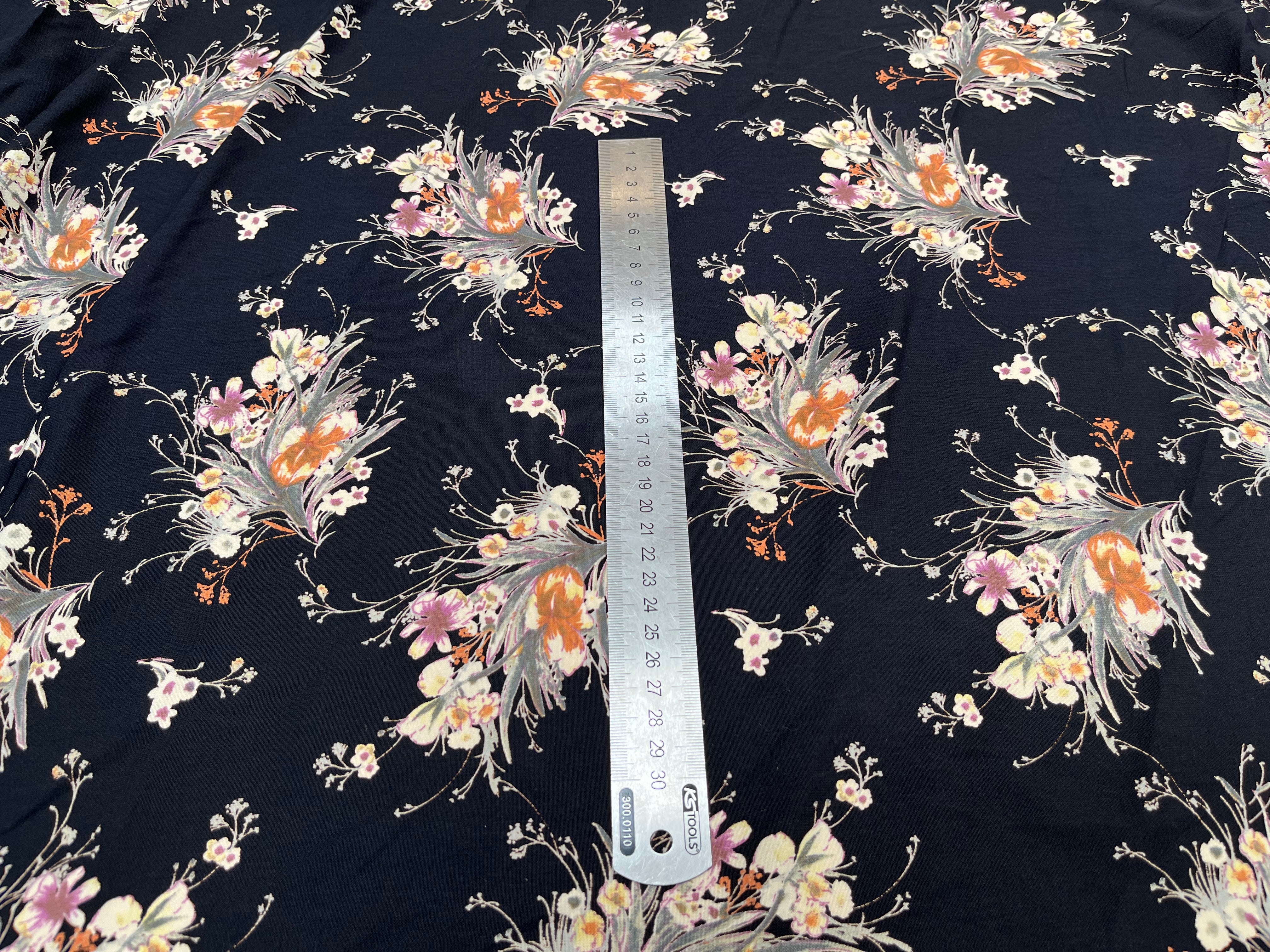 WOOLPEACH FOND BLEU NUIT GROS BOUQUET - My Little Coupon