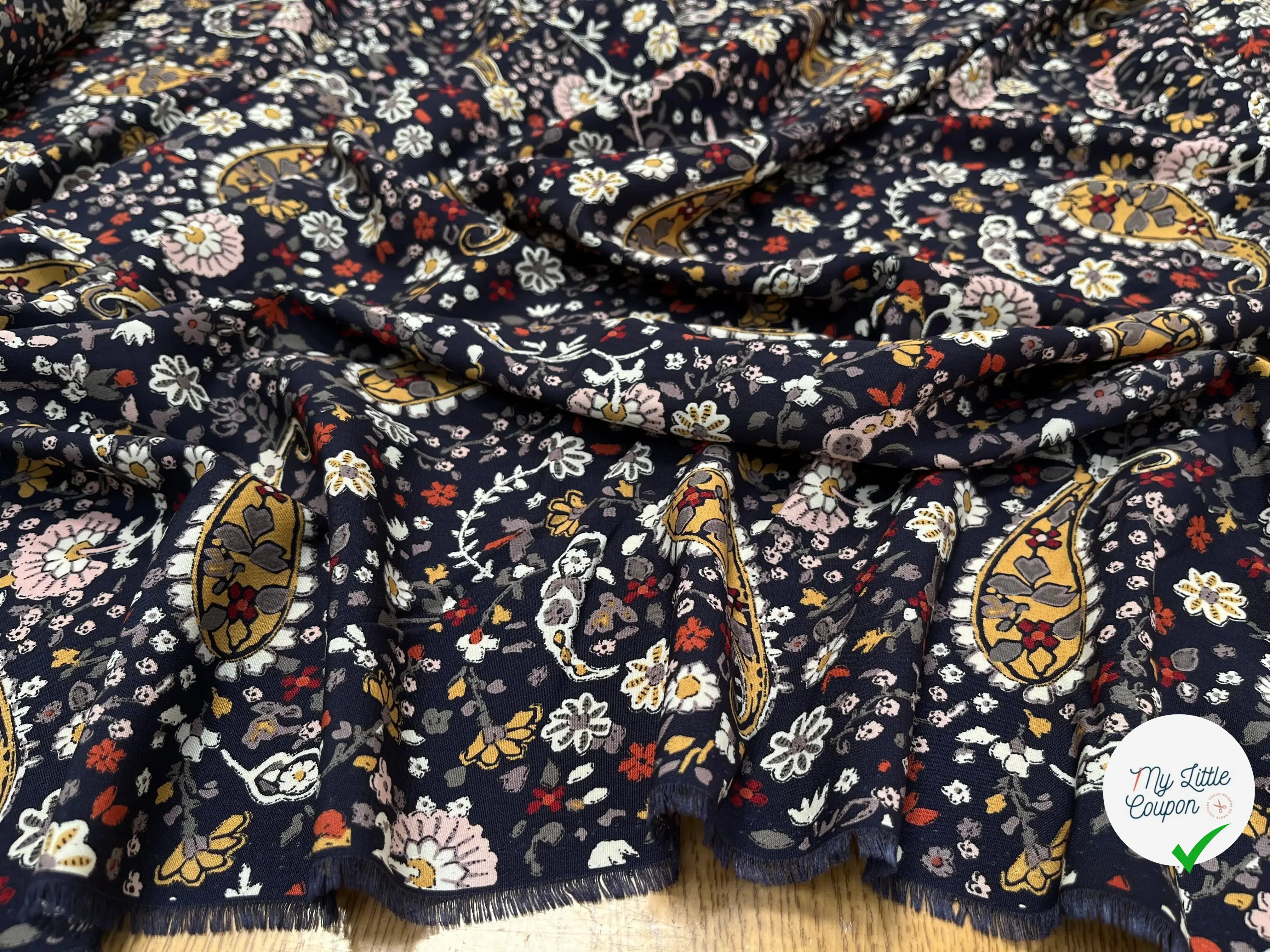 WOOLPEACH PAISLEY MARRON - My Little Coupon