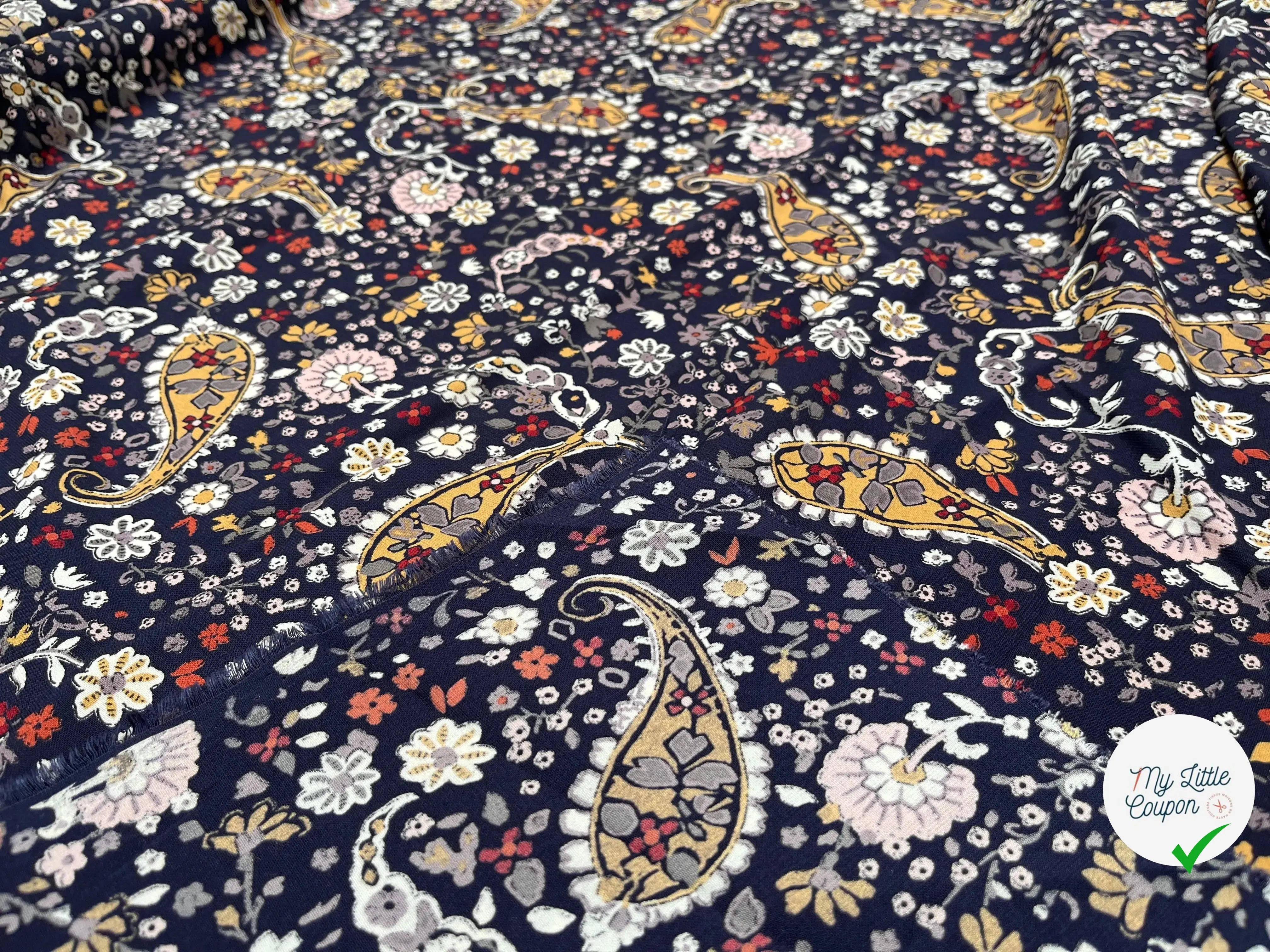 WOOLPEACH PAISLEY MARRON - My Little Coupon