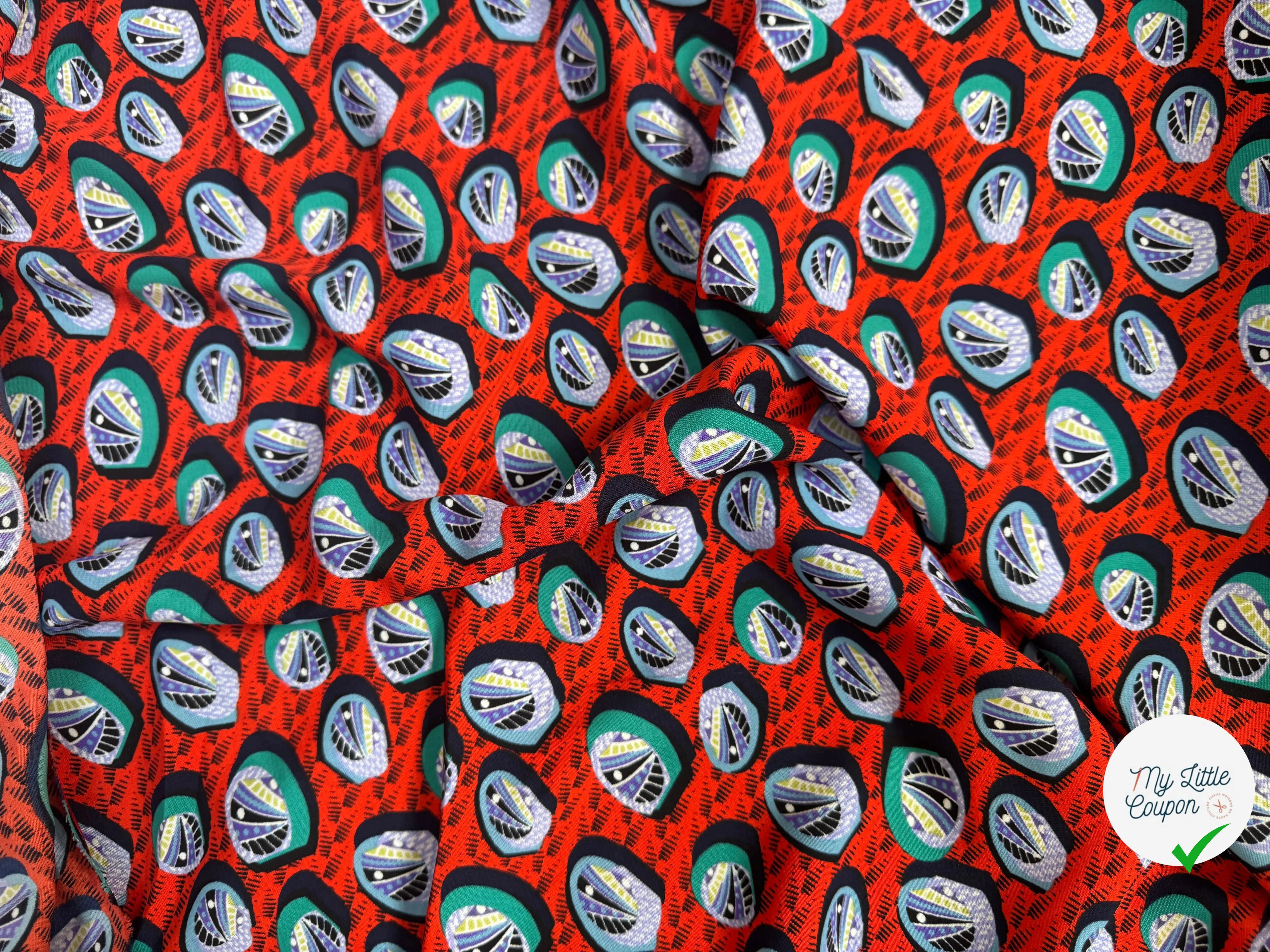 WOOLPEACH PIERRE PRÉCIEUSE FOND ROUGE - My Little Coupon