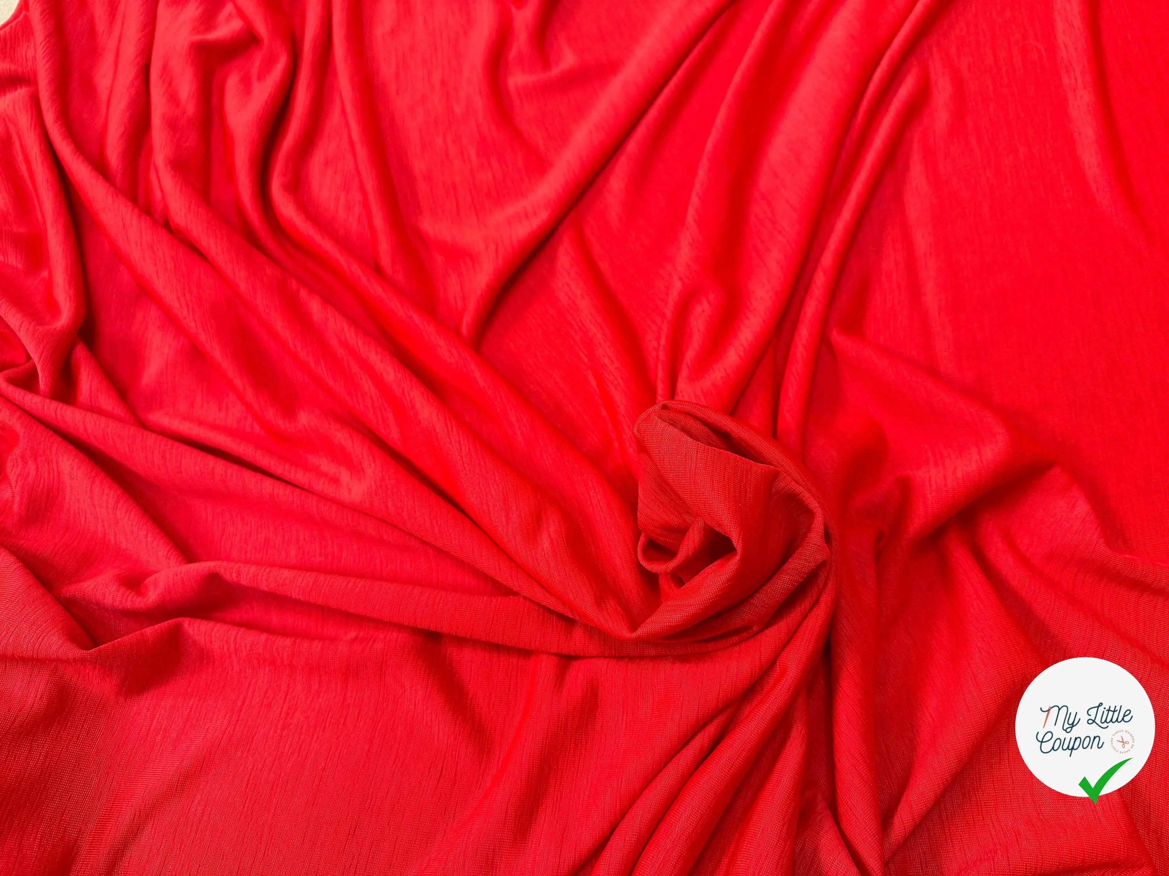 JERSEY JASPÉ ROUGE ORANGÉ - My Little Coupon