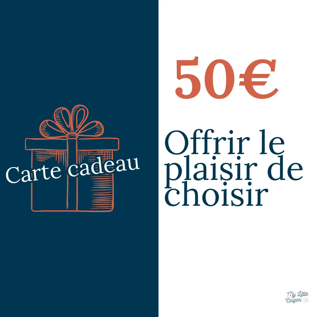 E-Carte Cadeau 50€ MLC INTERN