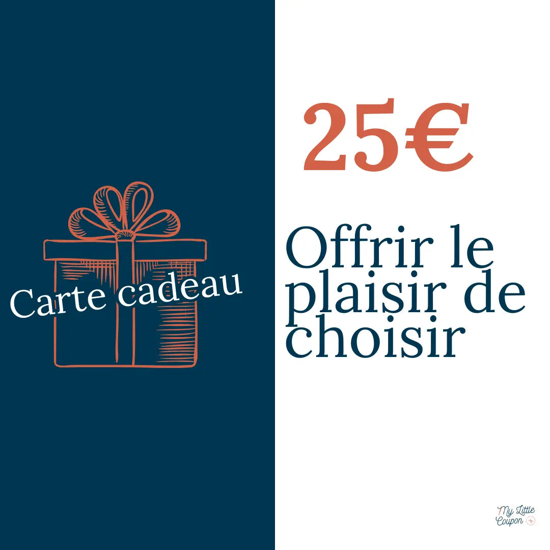 E-Carte Cadeau 25€ MLC INTERN