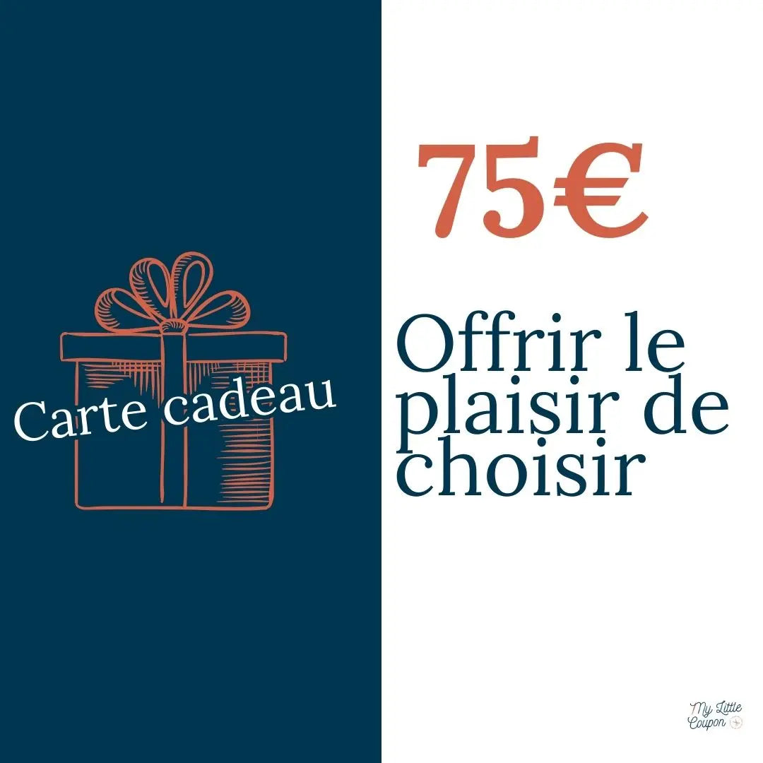 E-Carte Cadeau 75€ MLC INTERN